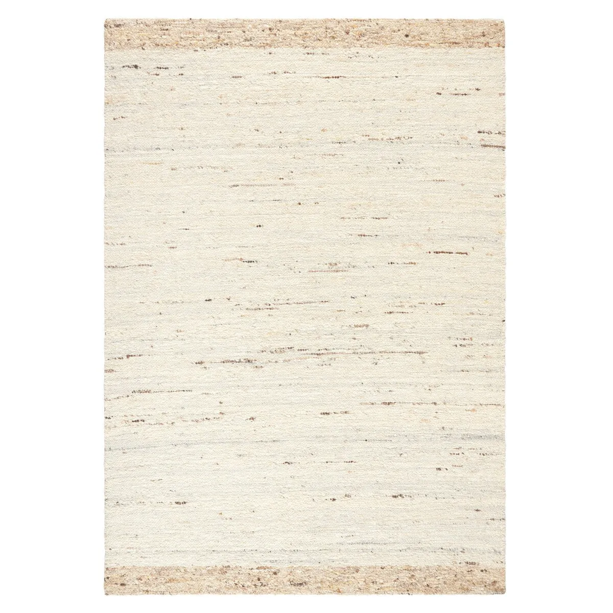 TOWN & COUNTRY TERRA Montana Handcrafted Area Rug 8'X10' Beige/Dark Brown