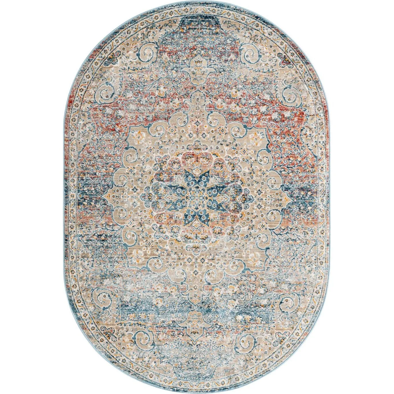 Traditional Haifa Collection Area Rug