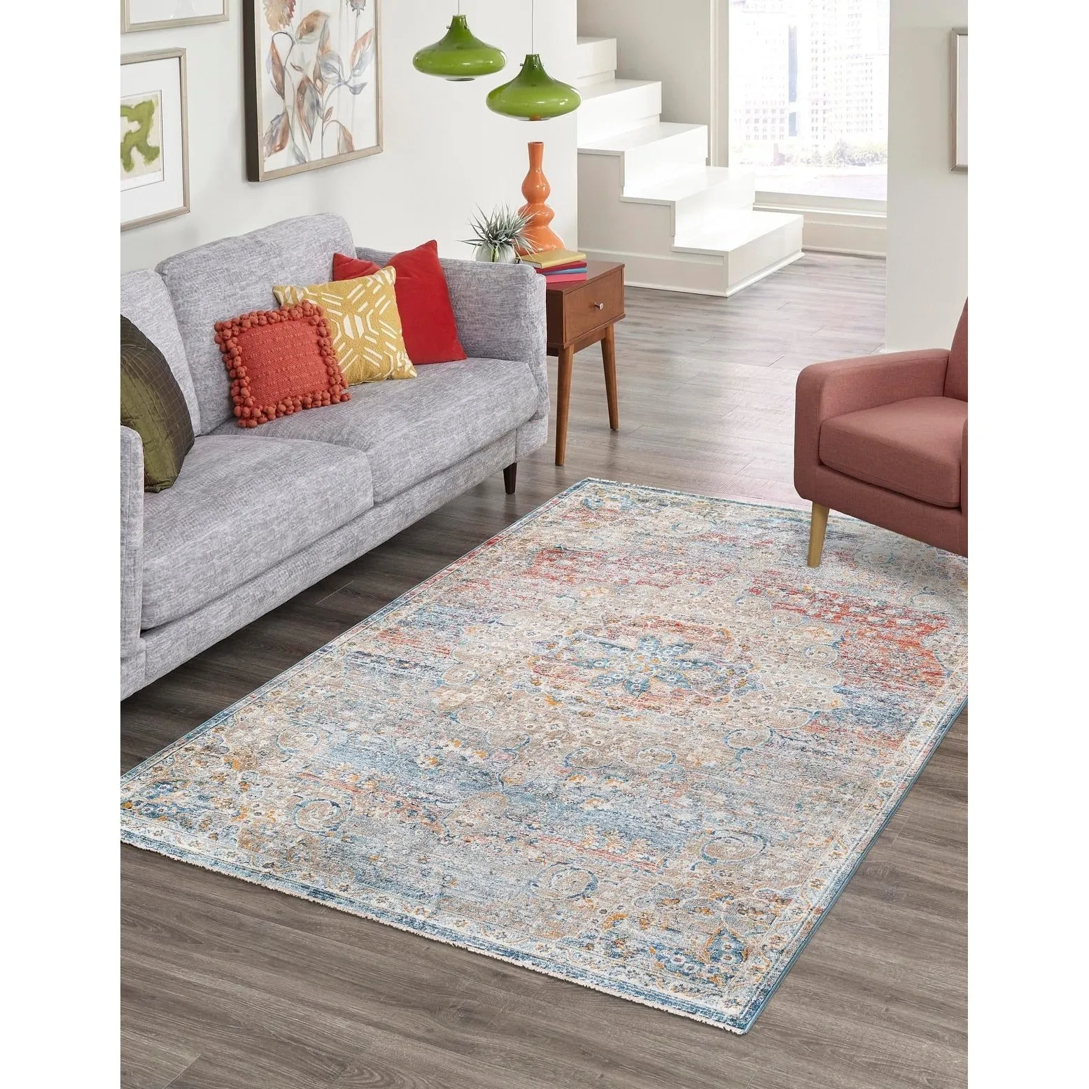 Traditional Haifa Collection Area Rug
