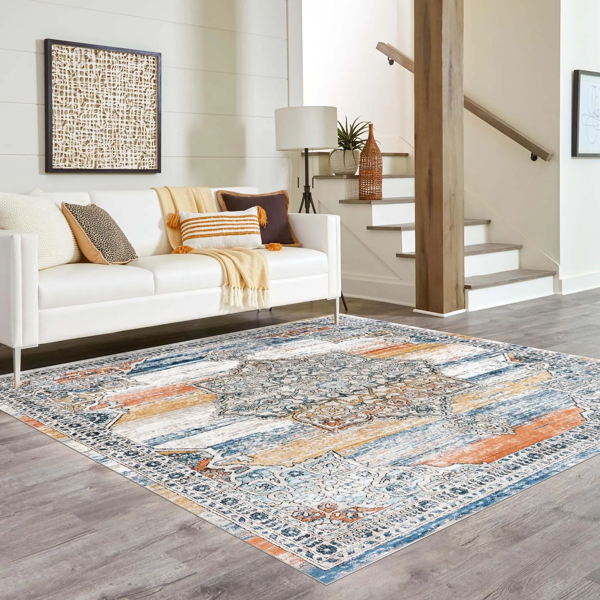 Traditional Jeopok Collection Area Rug