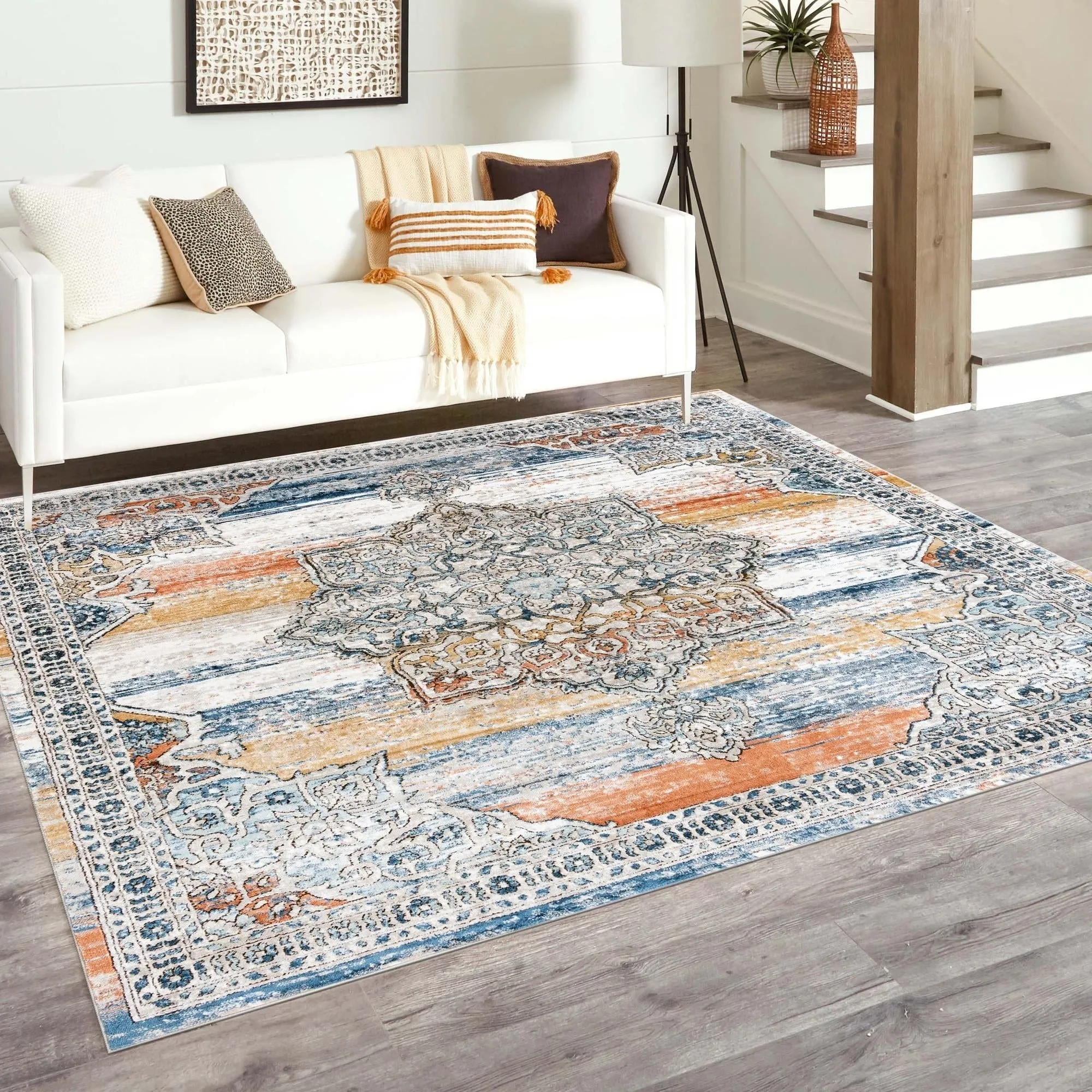 Traditional Jeopok Collection Area Rug