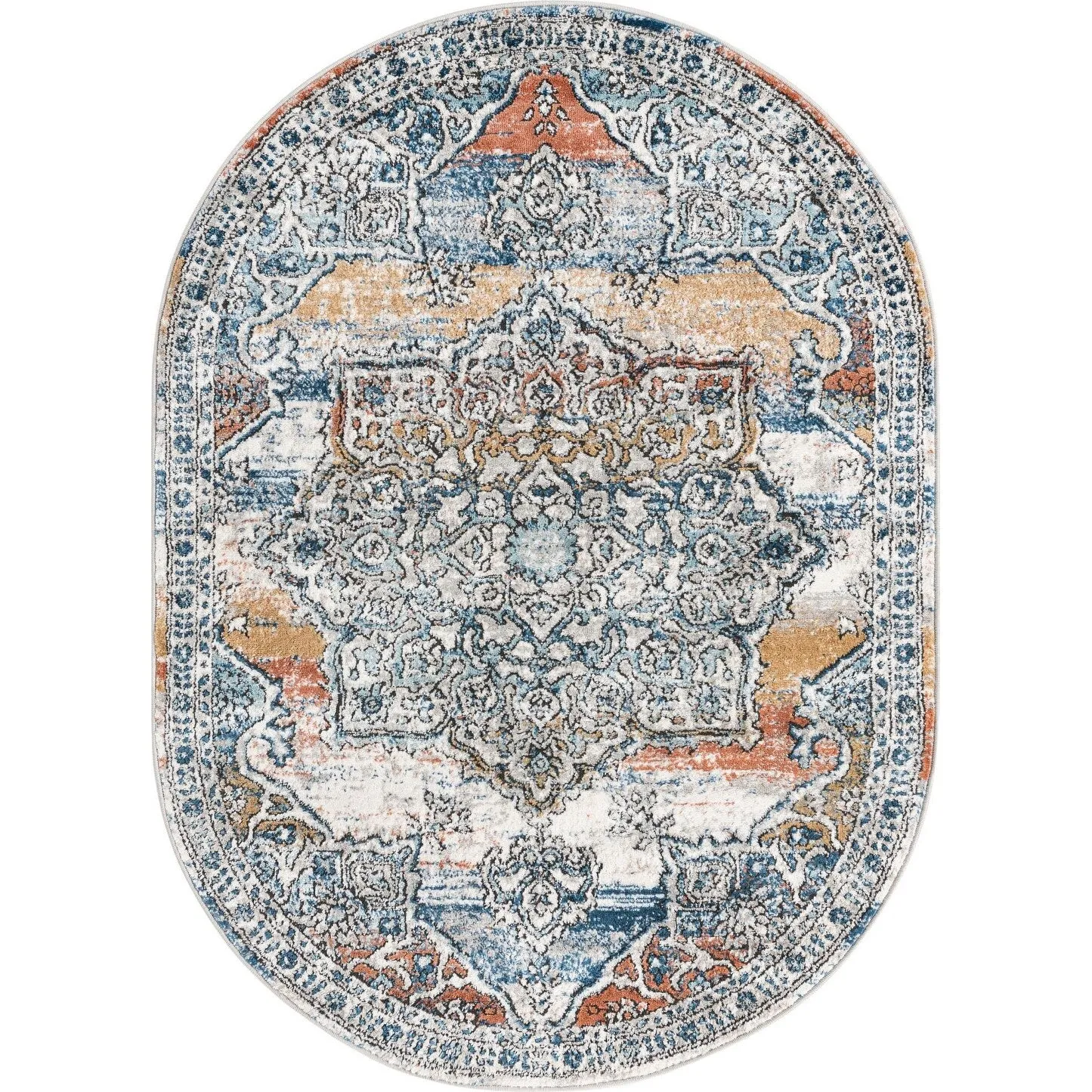 Traditional Jeopok Collection Area Rug