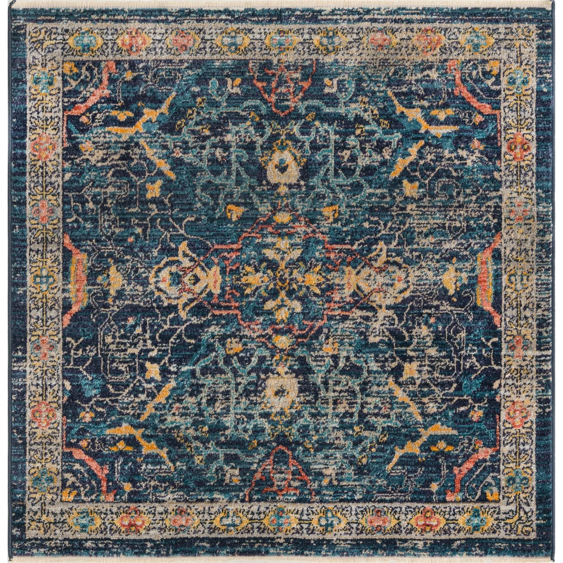 Traditional Nixa Collection Area Rug