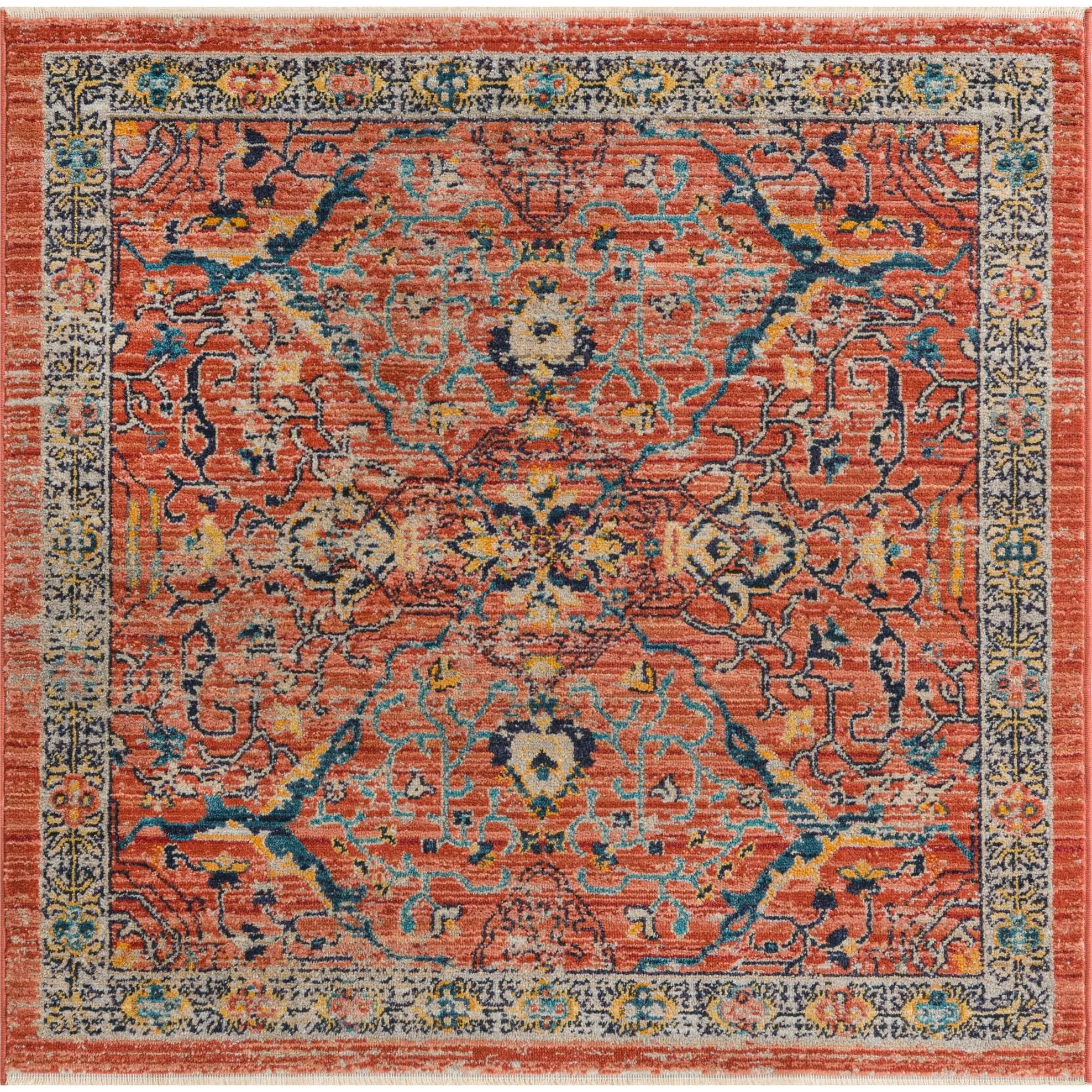 Traditional Nixa Collection Area Rug