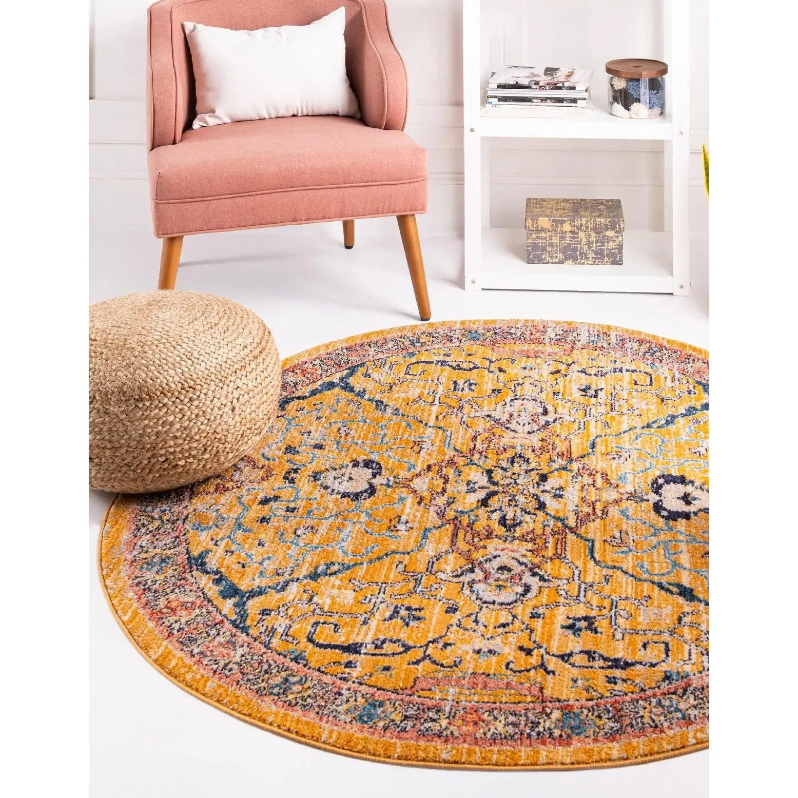 Traditional Nixa Collection Area Rug