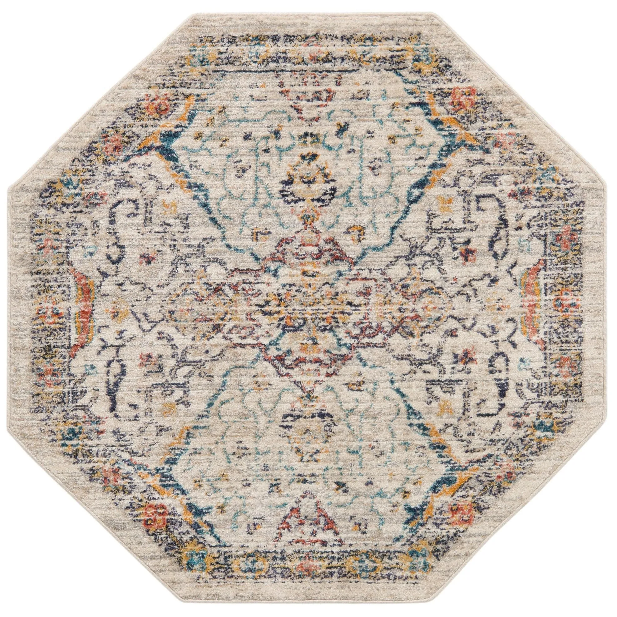 Traditional Nixa Collection Area Rug