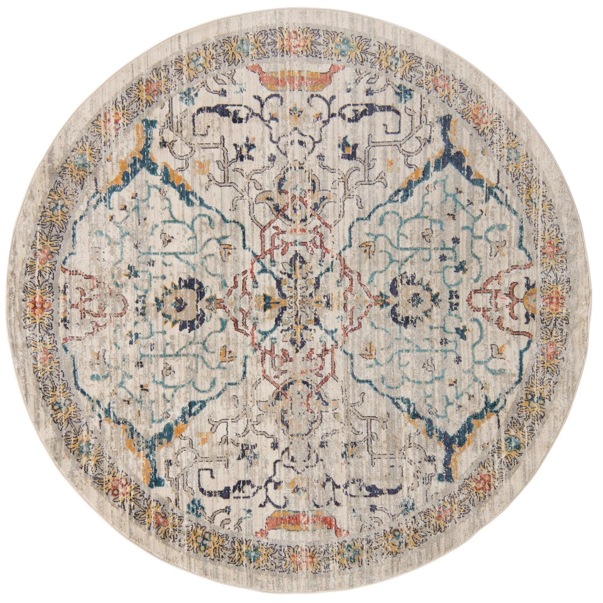 Traditional Nixa Collection Area Rug