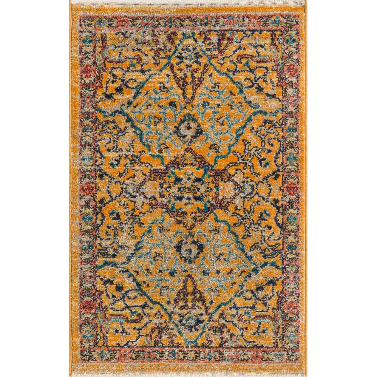 Traditional Nixa Collection Area Rug