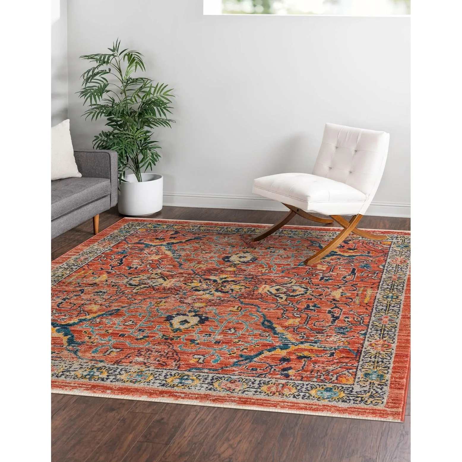 Traditional Nixa Collection Area Rug