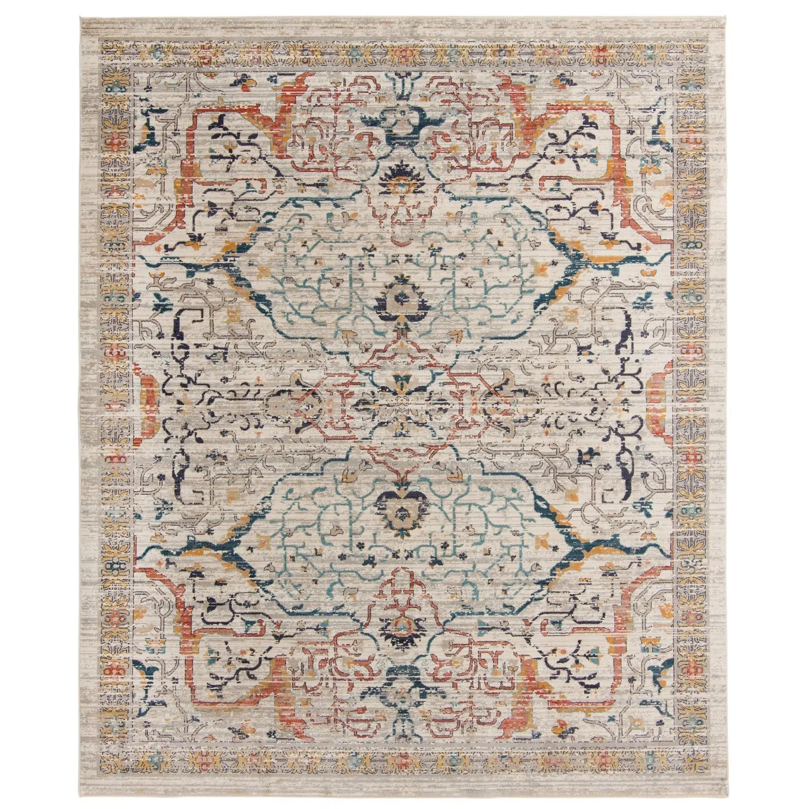 Traditional Nixa Collection Area Rug