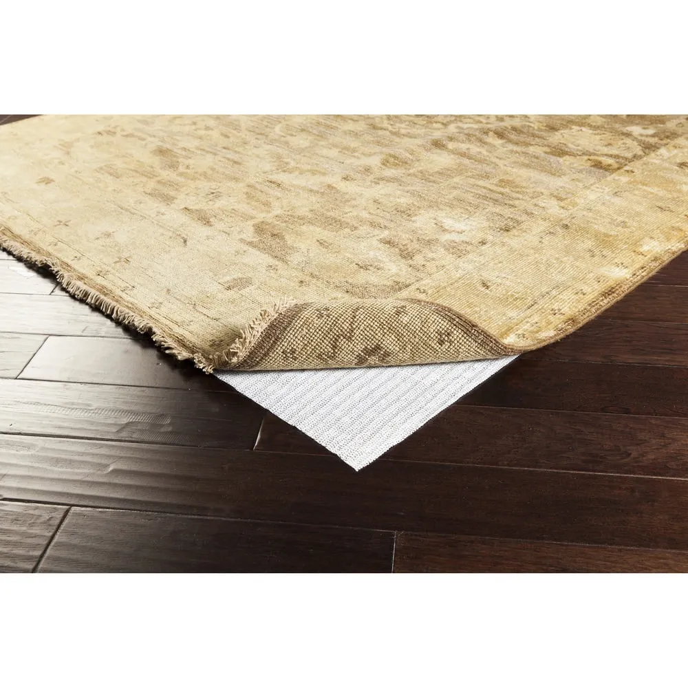 Ultra Secure Lock Grip Reversible Hard Surface Non-slip Rug Pad - White