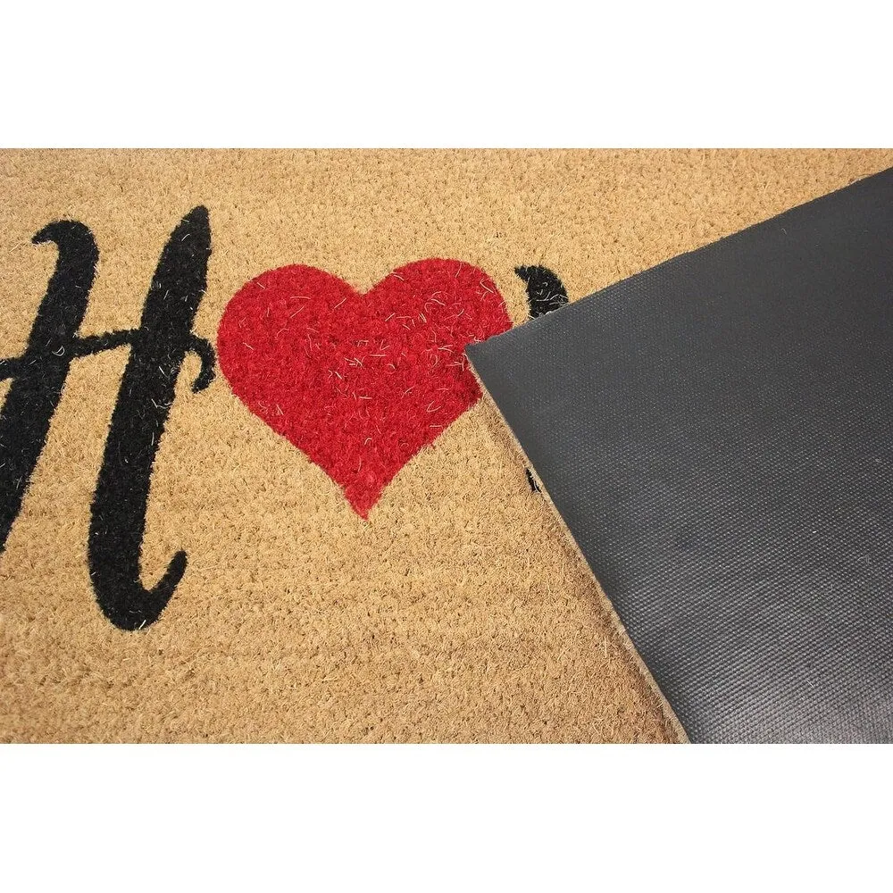 Valentine Love 18x28 Printed Coir Mats - 18x28