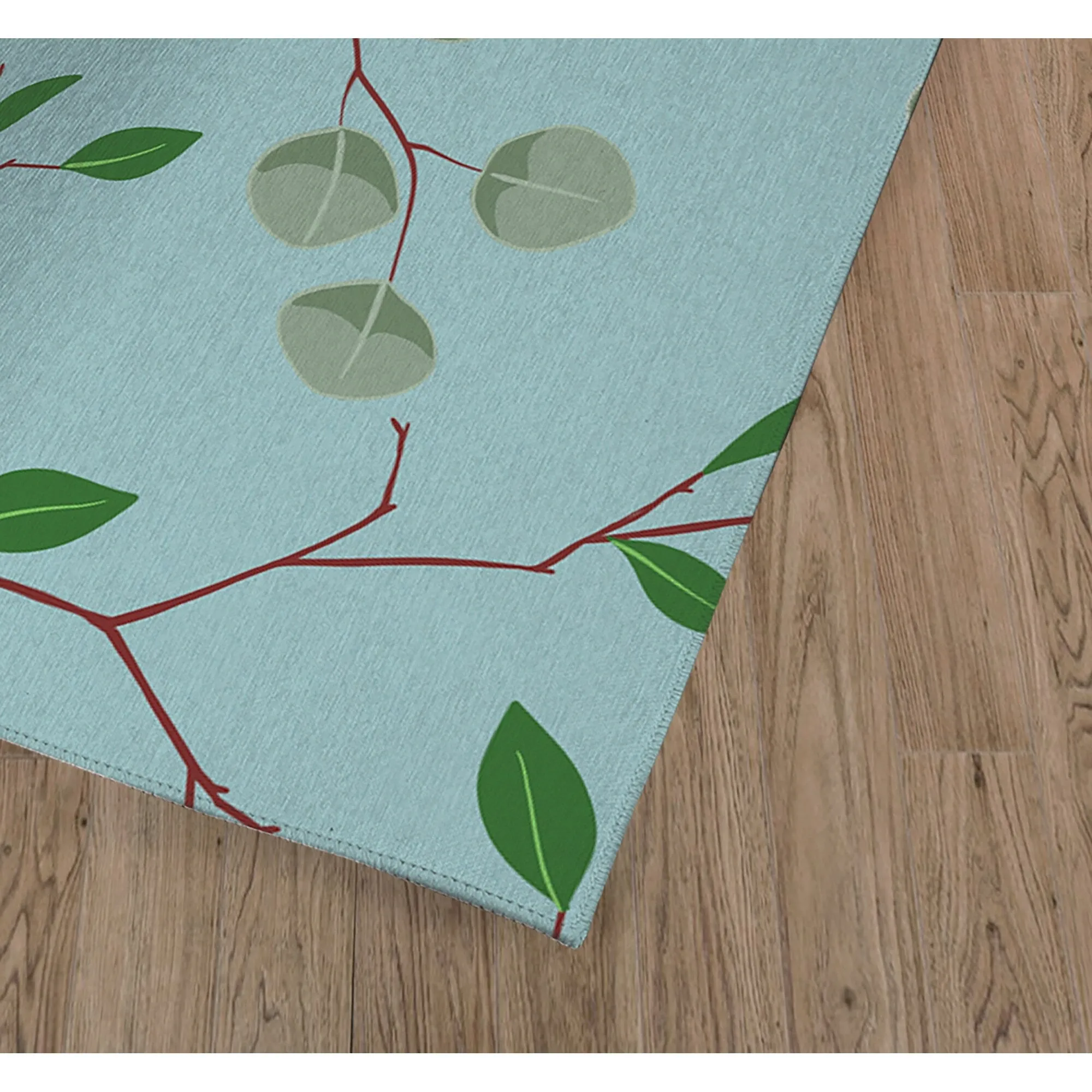 VINE BLUE Kitchen Mat By Kavka Designs