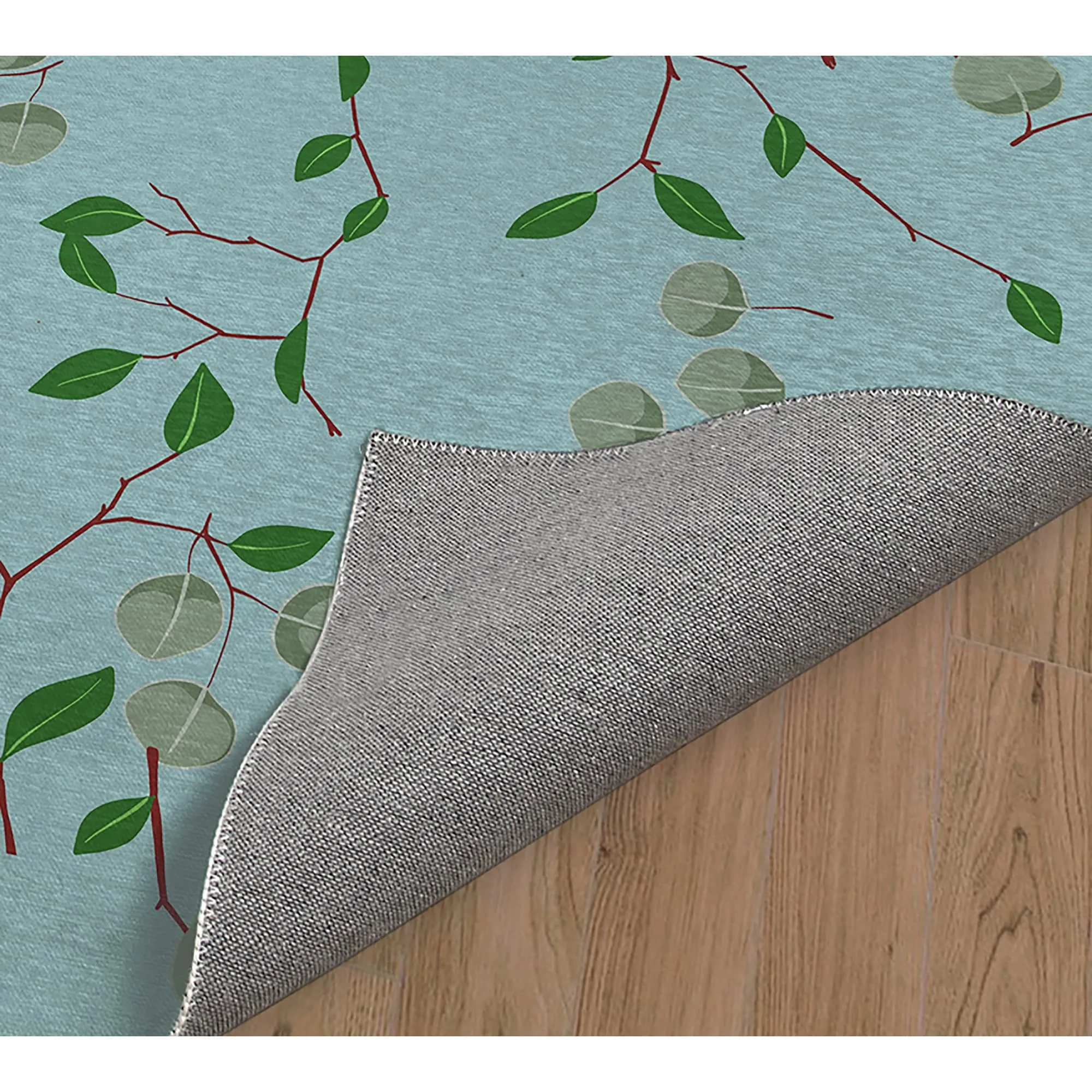 VINE BLUE Kitchen Mat By Kavka Designs