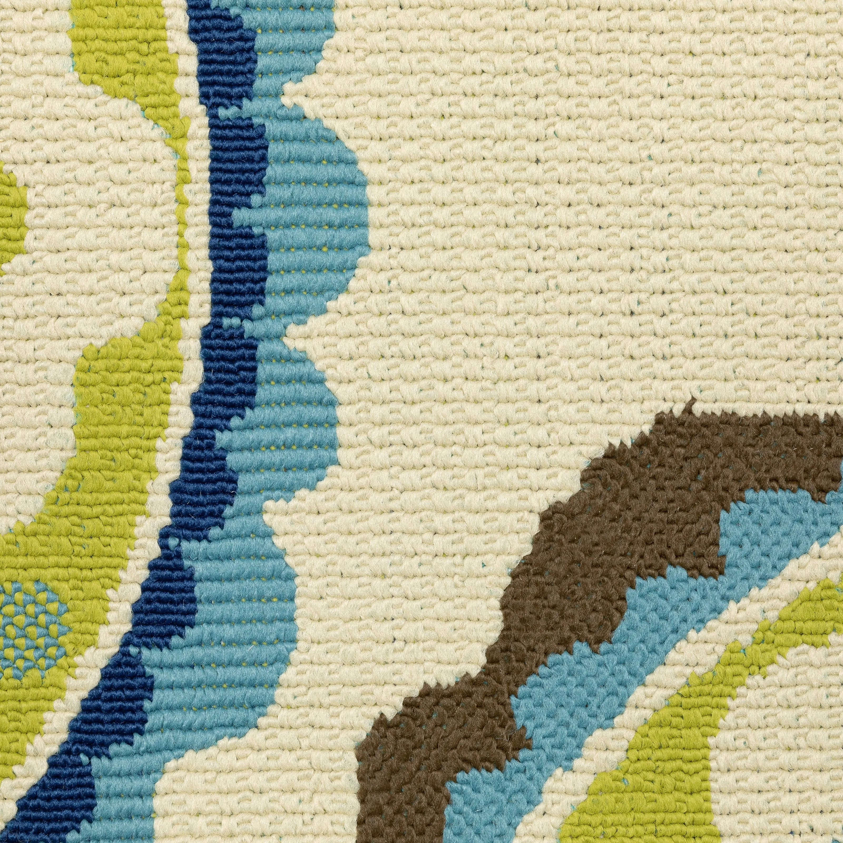 Vista Home Catalina Floral Medallions Indoor/ Outdoor Area Rug--