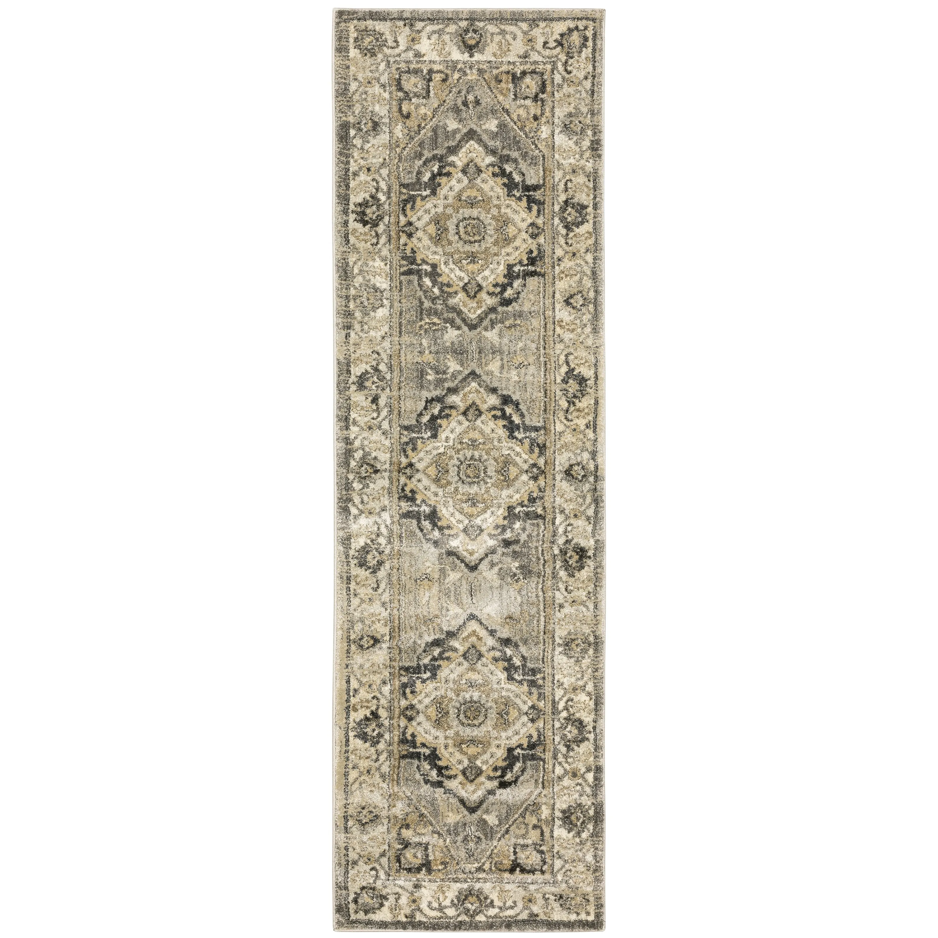 Vista Home Freya Vintage Medallion Area Rug