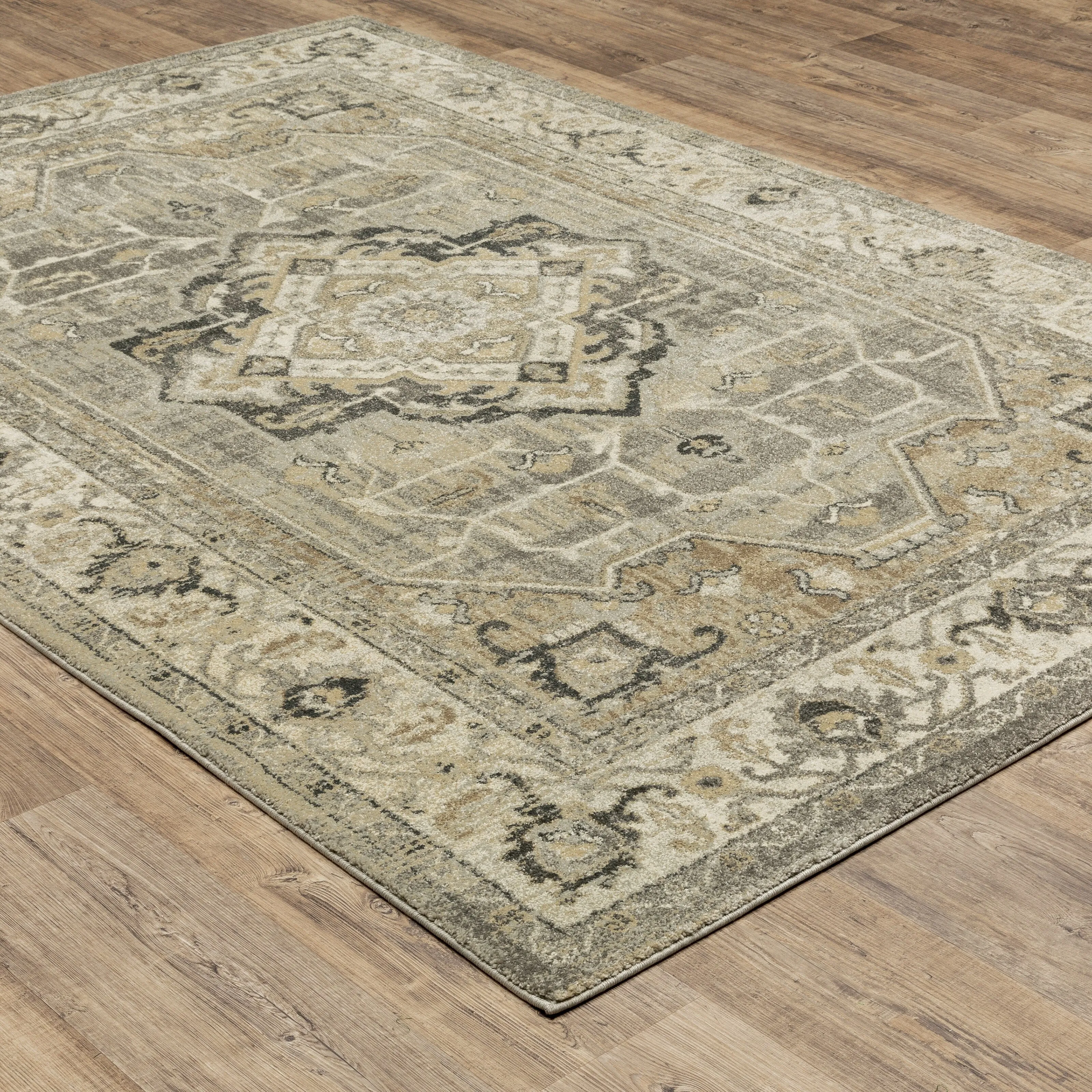 Vista Home Freya Vintage Medallion Area Rug