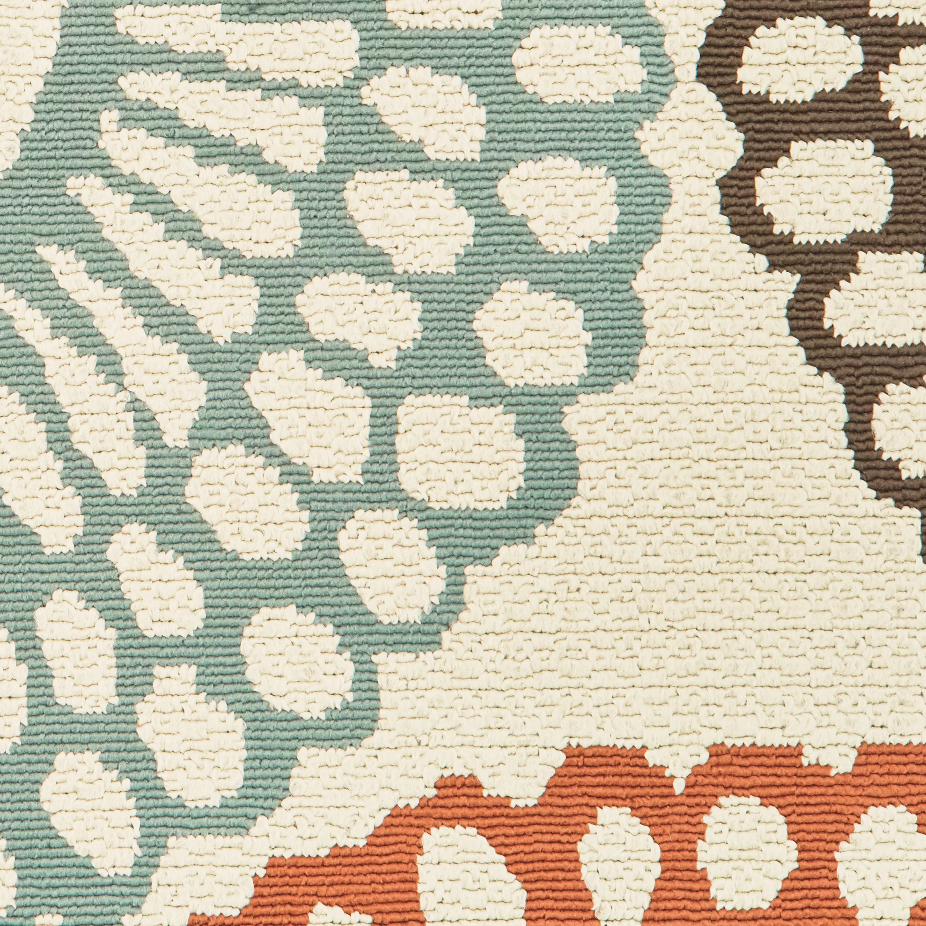 Vista Home Malta Medallions Multi-colored Indoor-Outdoor Rug