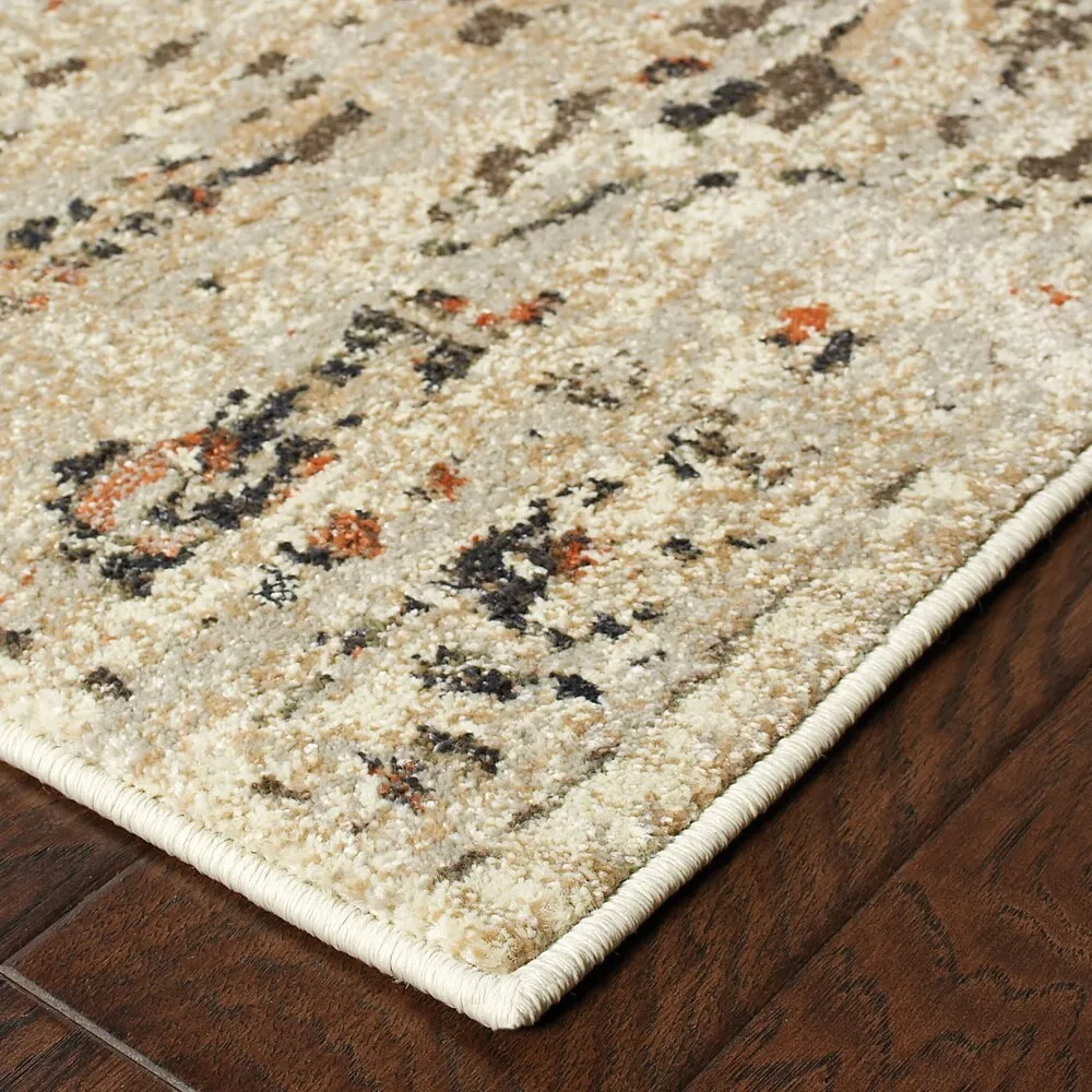 Vista Home Northsun Medallion Ivory/Brown Area Rug