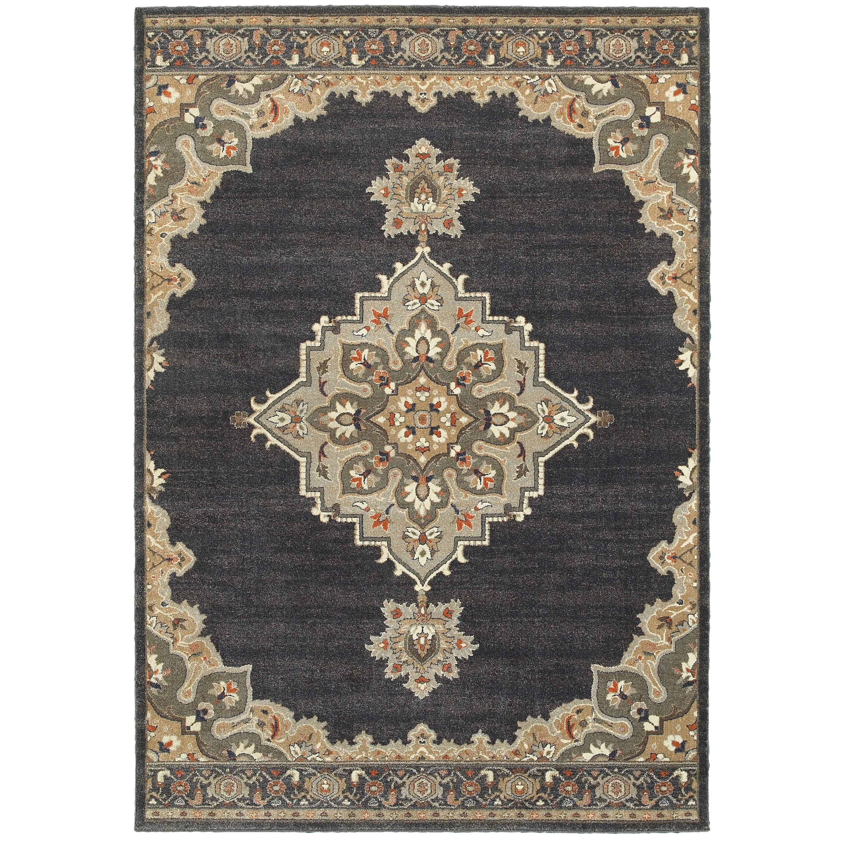 Vista Home Northsun Medallion Ivory/Brown Area Rug