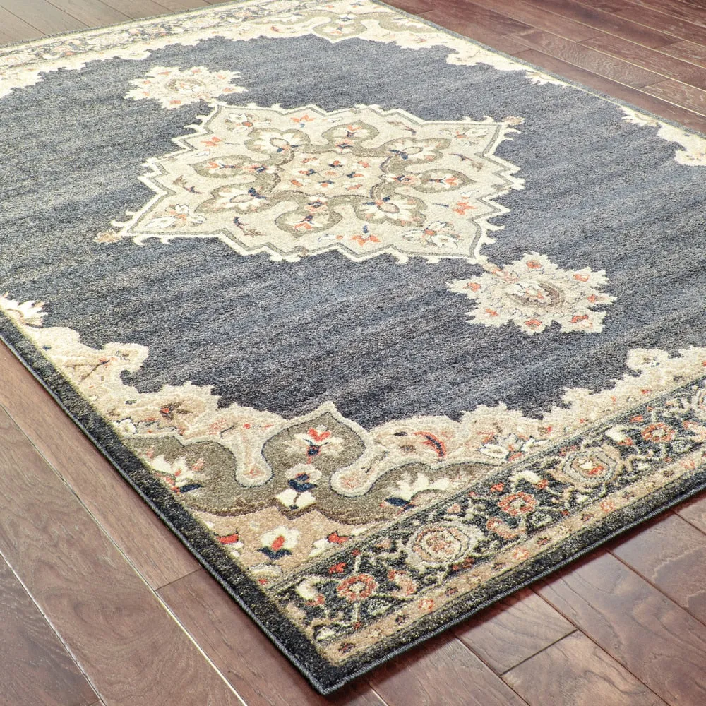 Vista Home Northsun Medallion Ivory/Brown Area Rug