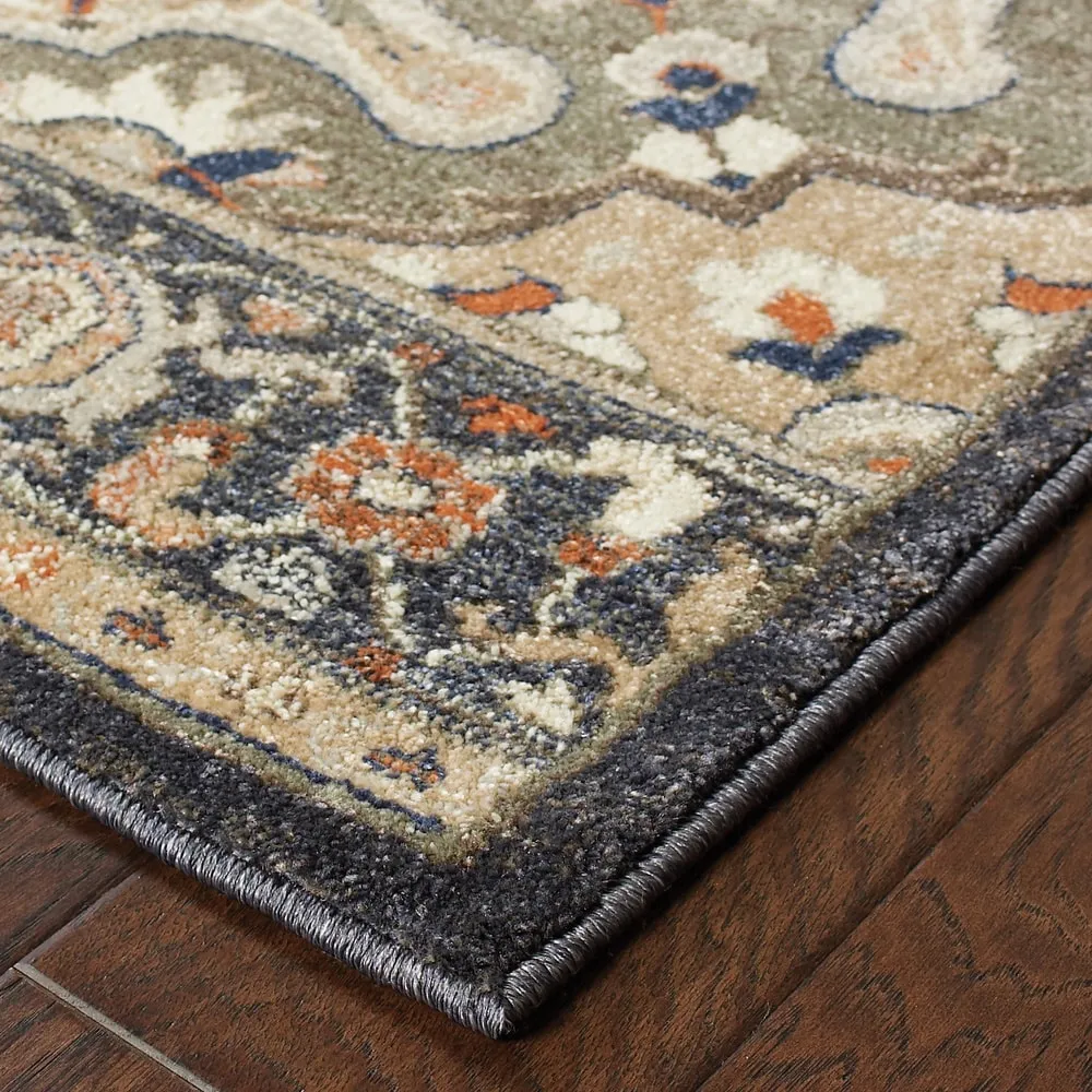 Vista Home Northsun Medallion Ivory/Brown Area Rug
