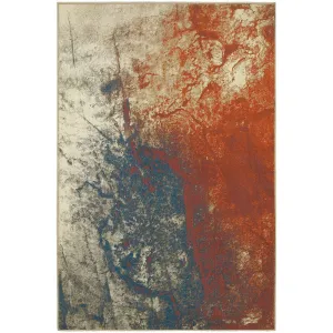 Vista Home Palmoa Spilled Paint Abstract Area Rug