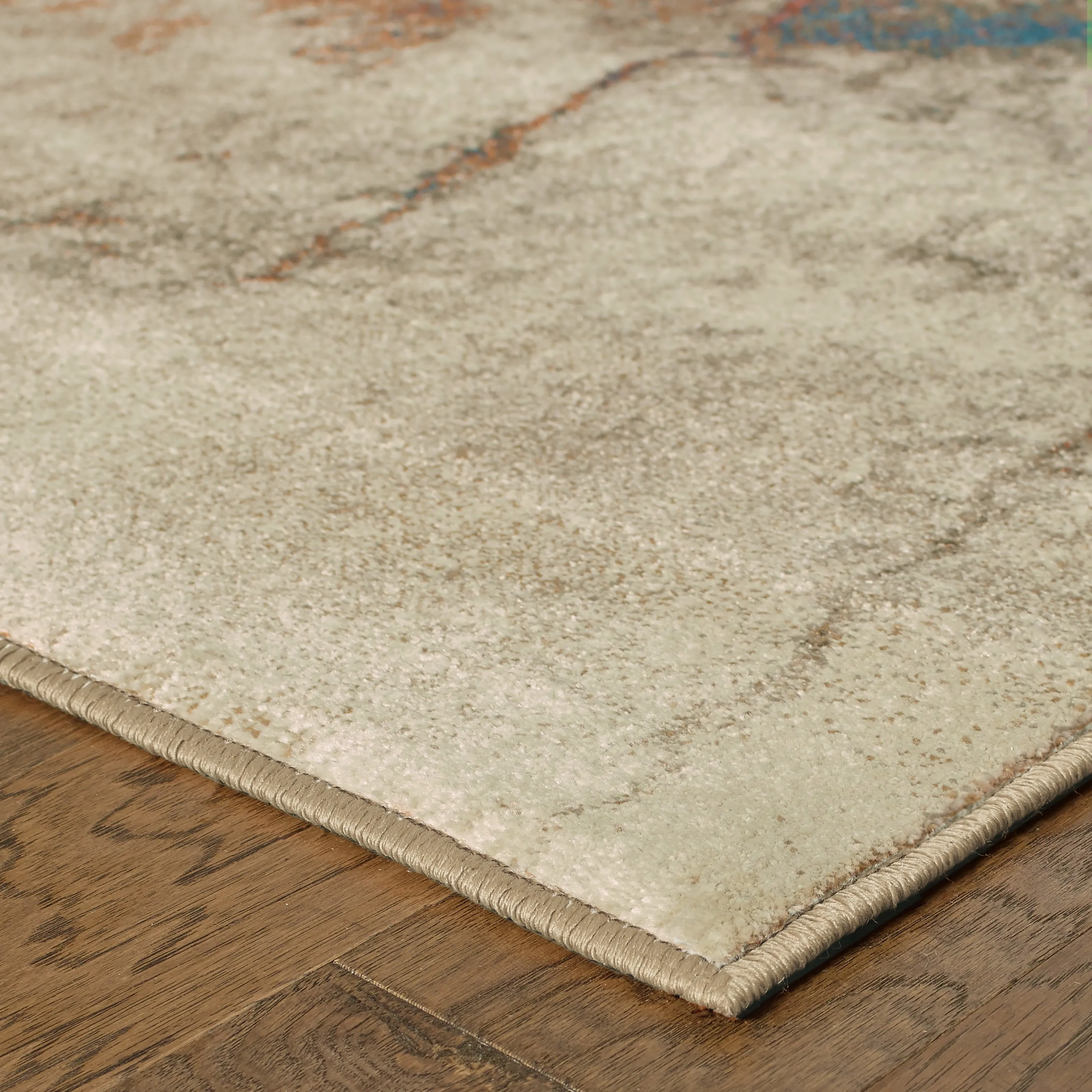 Vista Home Palmoa Spilled Paint Abstract Area Rug