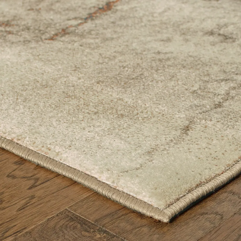 Vista Home Palmoa Spilled Paint Abstract Area Rug