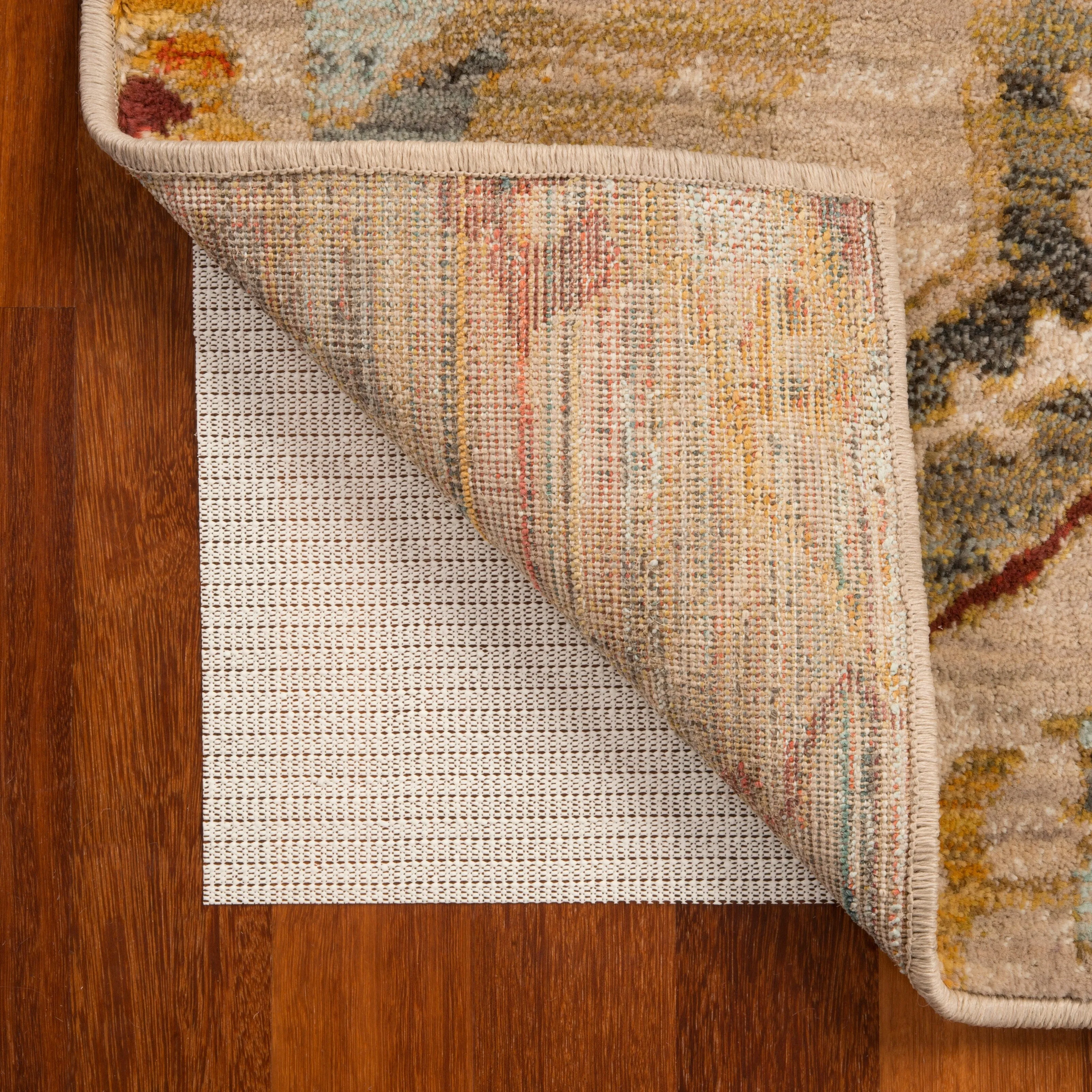 Vista Home Sure Hold White PVC-Coated Knit Polyester Rug Pad - Off-White