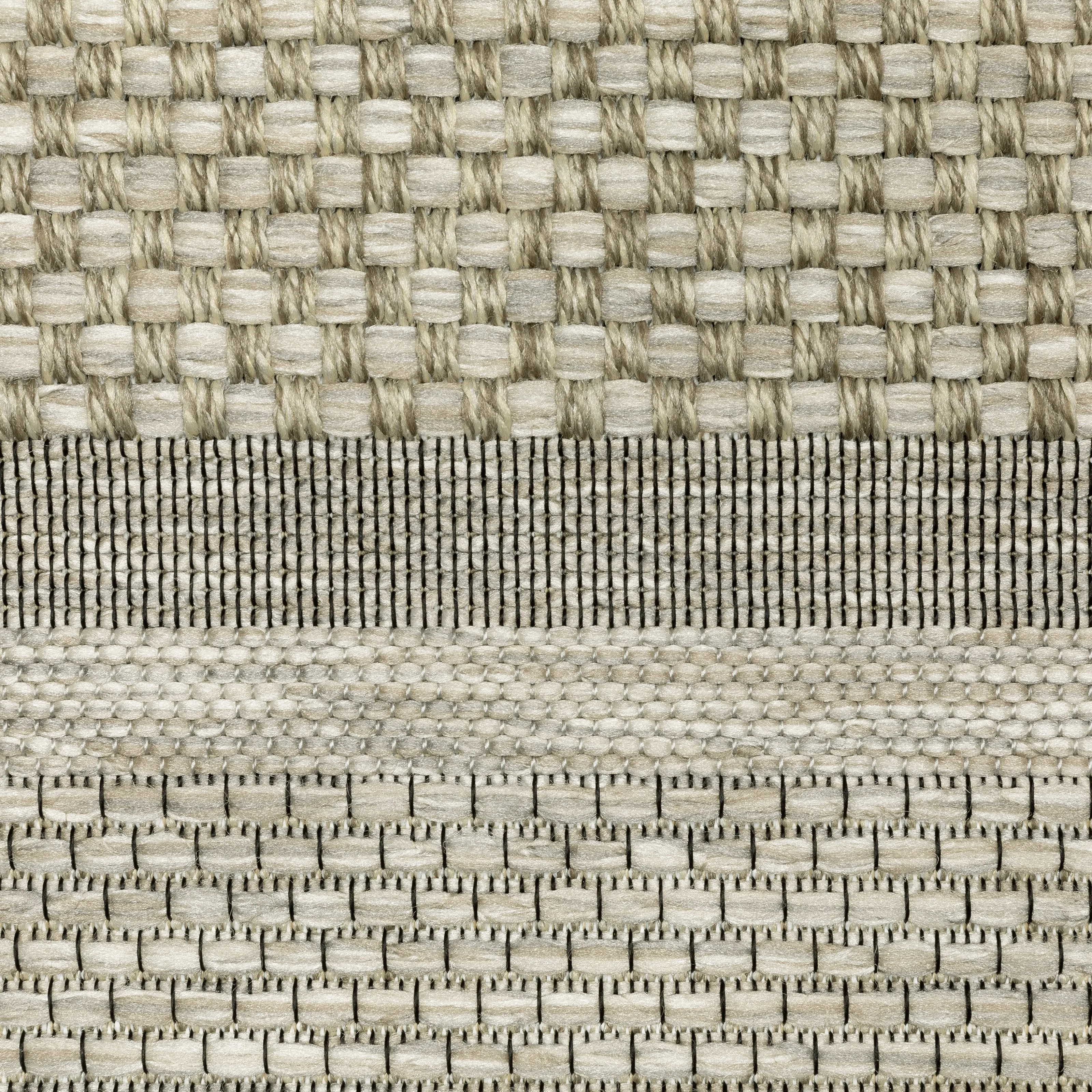 Vista Home Tangelo Bordered Tan/Black Ultimate Performance Area Rug