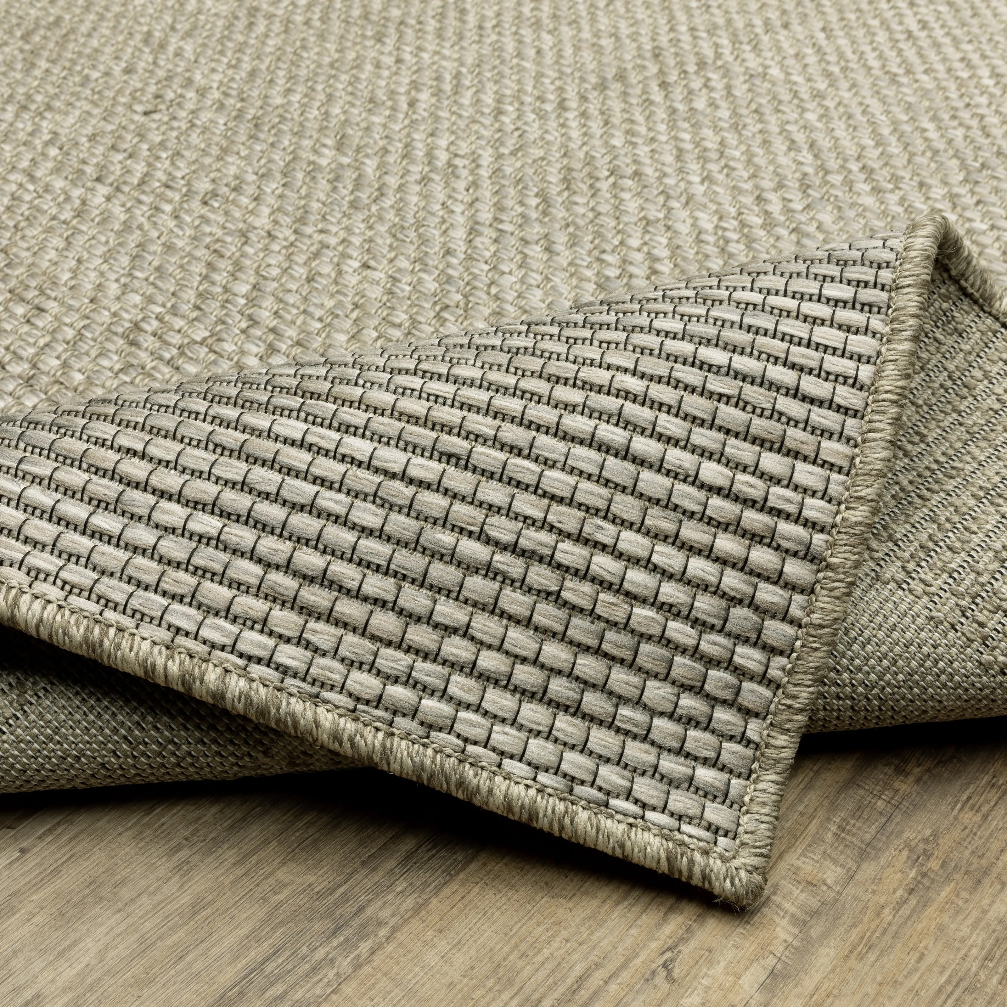 Vista Home Tangelo Bordered Tan/Black Ultimate Performance Area Rug