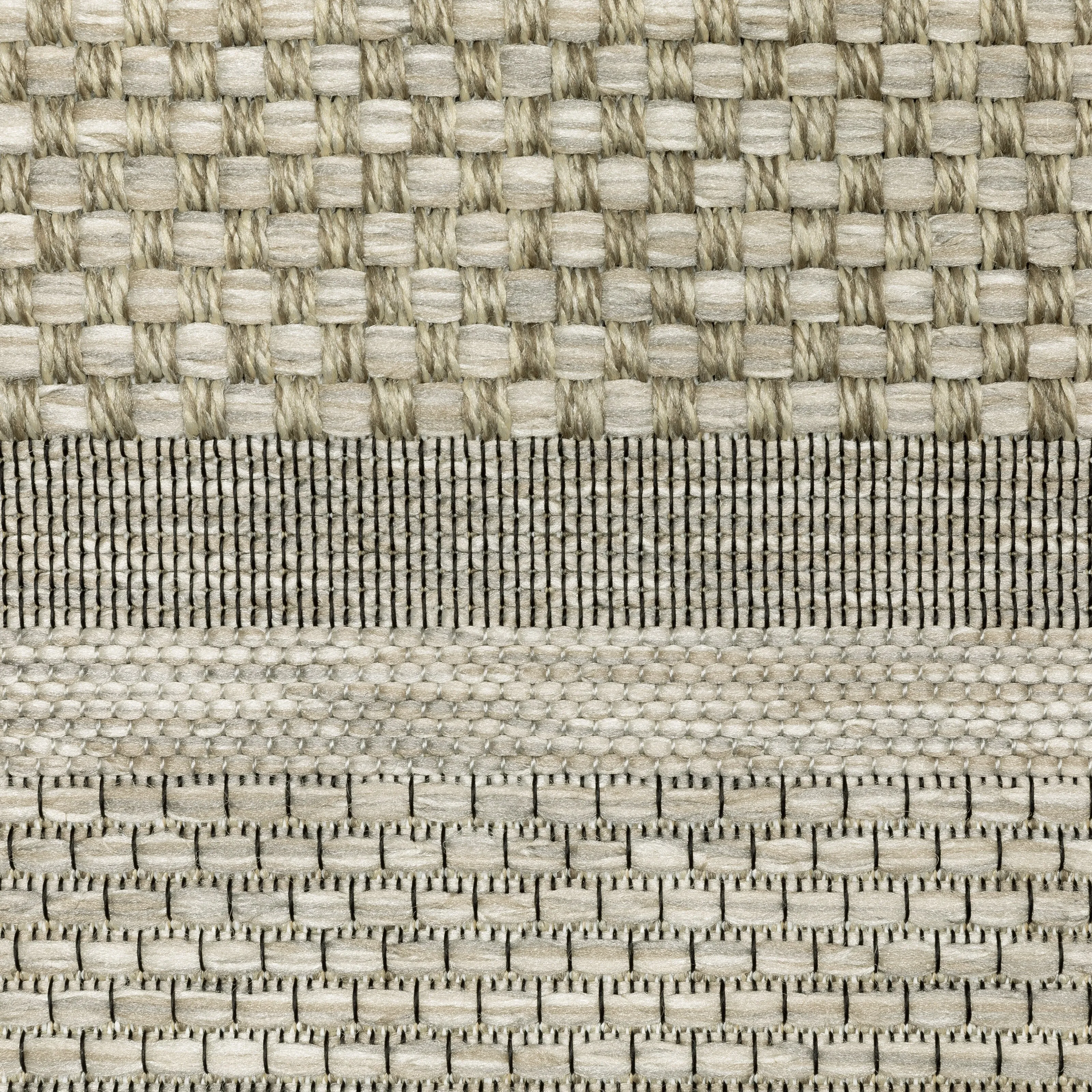 Vista Home Tangelo Bordered Tan/Black Ultimate Performance Area Rug