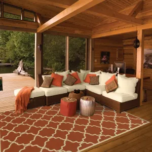 Vista Home Vasby Indoor/ Outdoor Lattice Rug