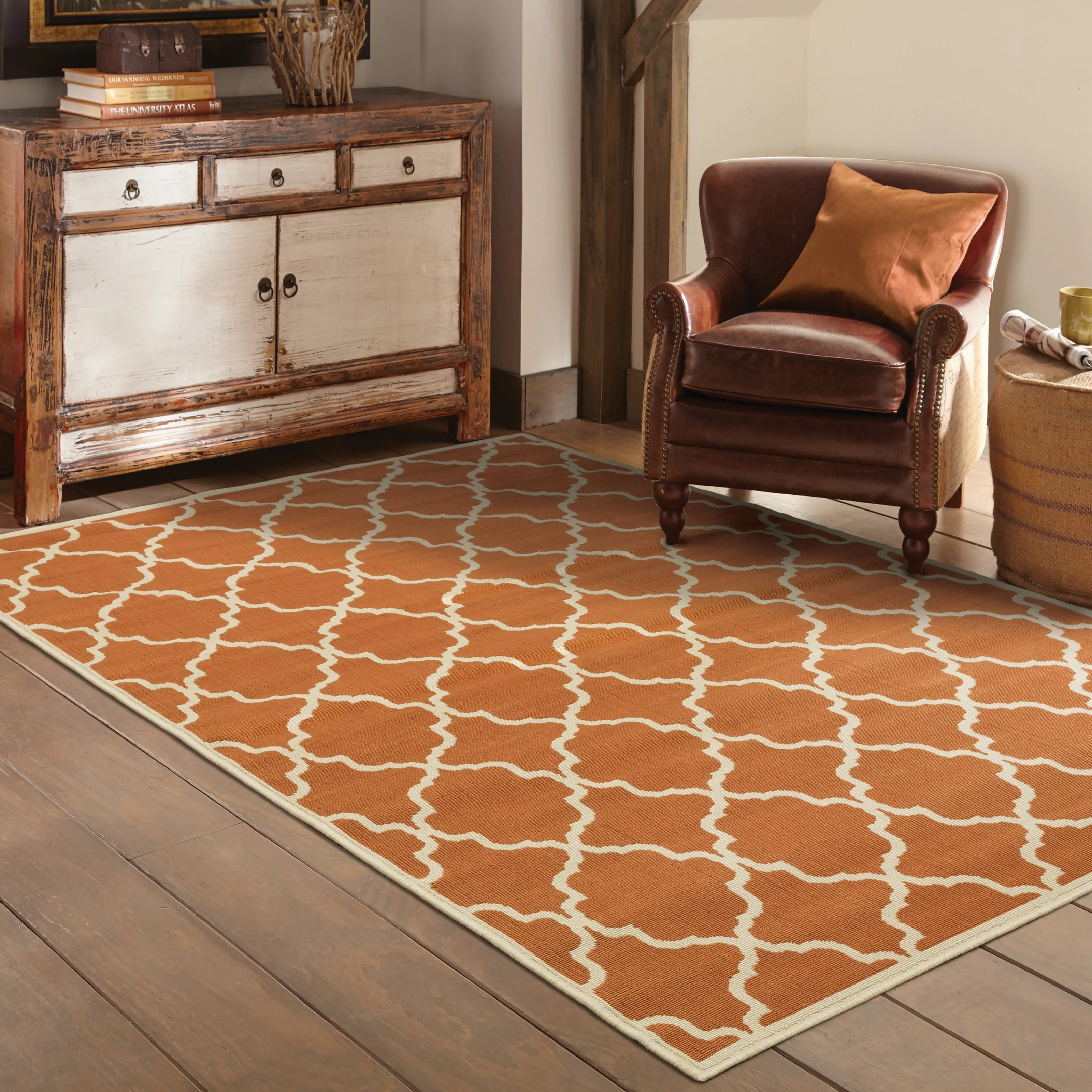 Vista Home Vasby Indoor/ Outdoor Lattice Rug