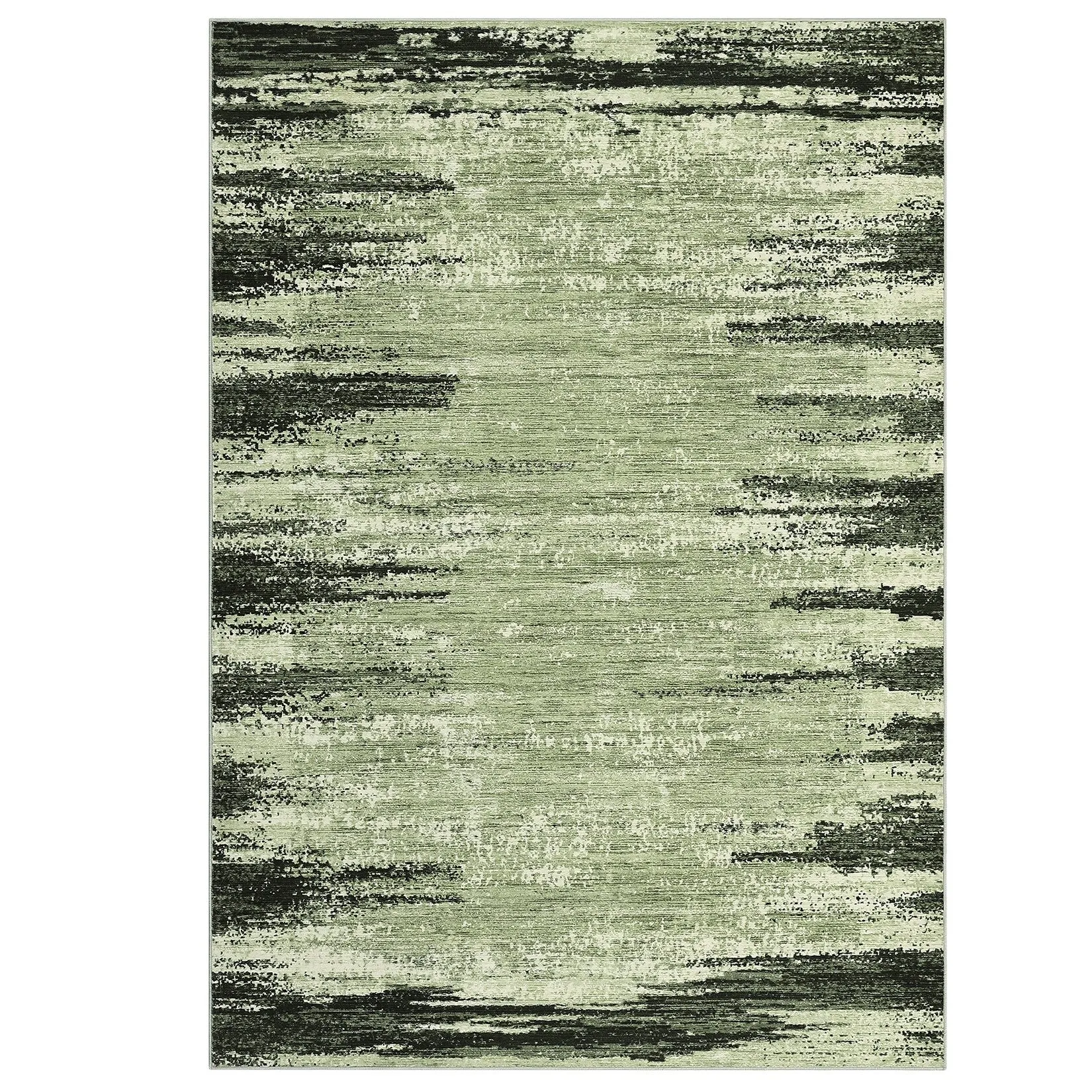 Washable Area Rugs for Living Room Modern Abstract Rug Non Slip Non Shedding Stain Resistant Carpet