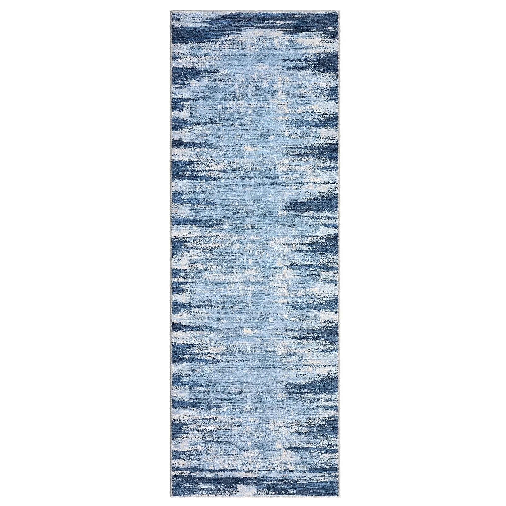 Washable Area Rugs for Living Room Modern Abstract Rug Non Slip Non Shedding Stain Resistant Carpet