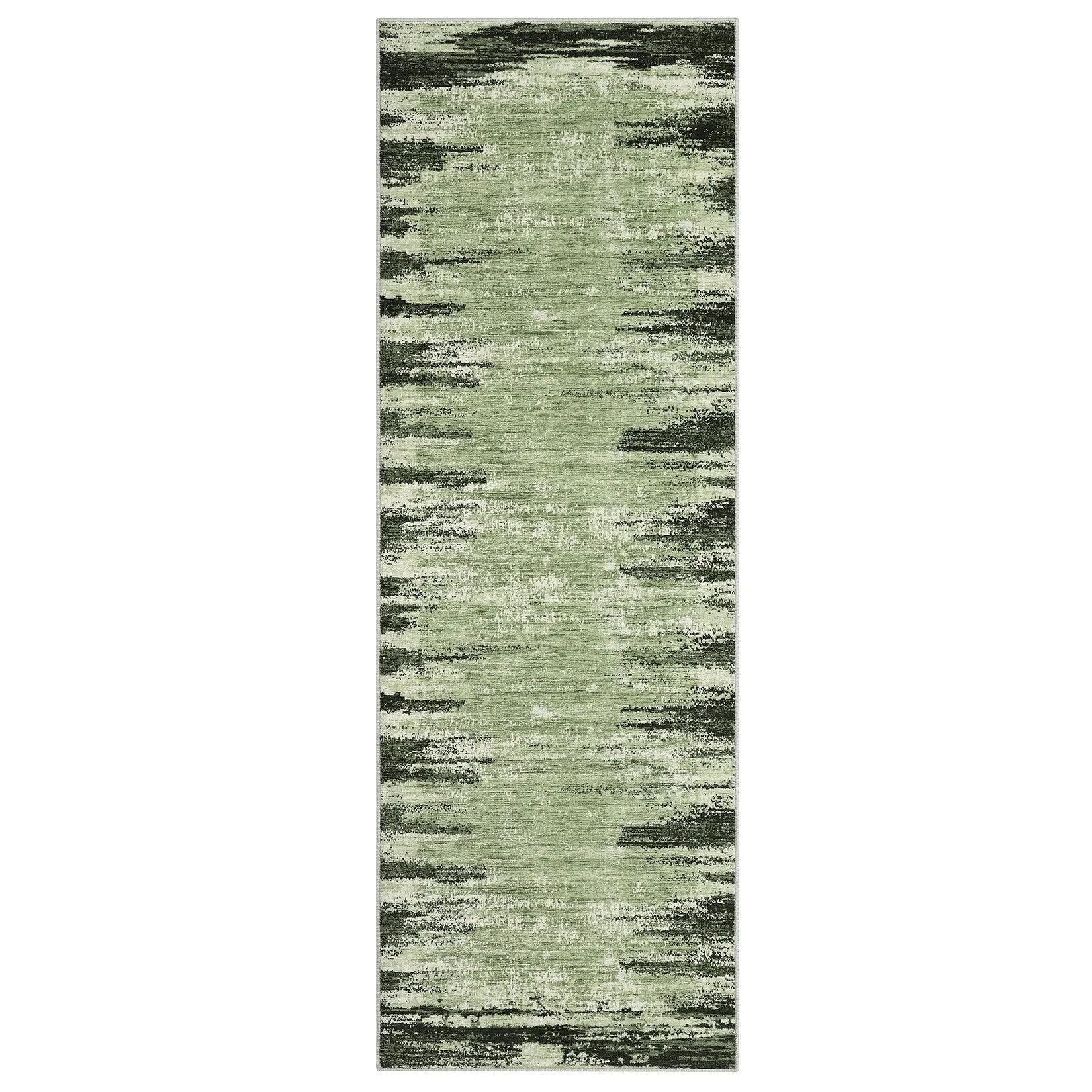 Washable Area Rugs for Living Room Modern Abstract Rug Non Slip Non Shedding Stain Resistant Carpet
