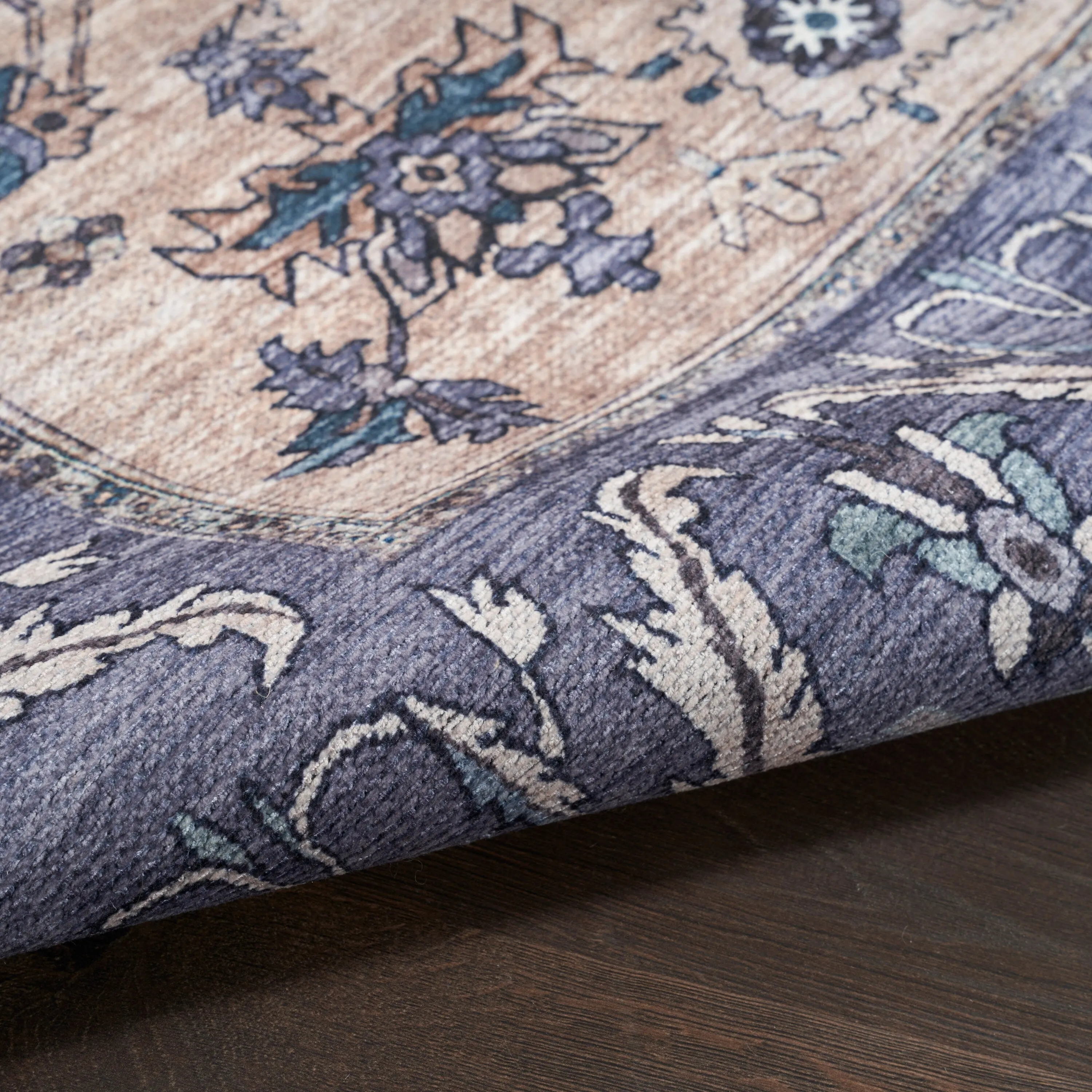 Washable Brilliance Persian Indoor Kitchen & Area Rug