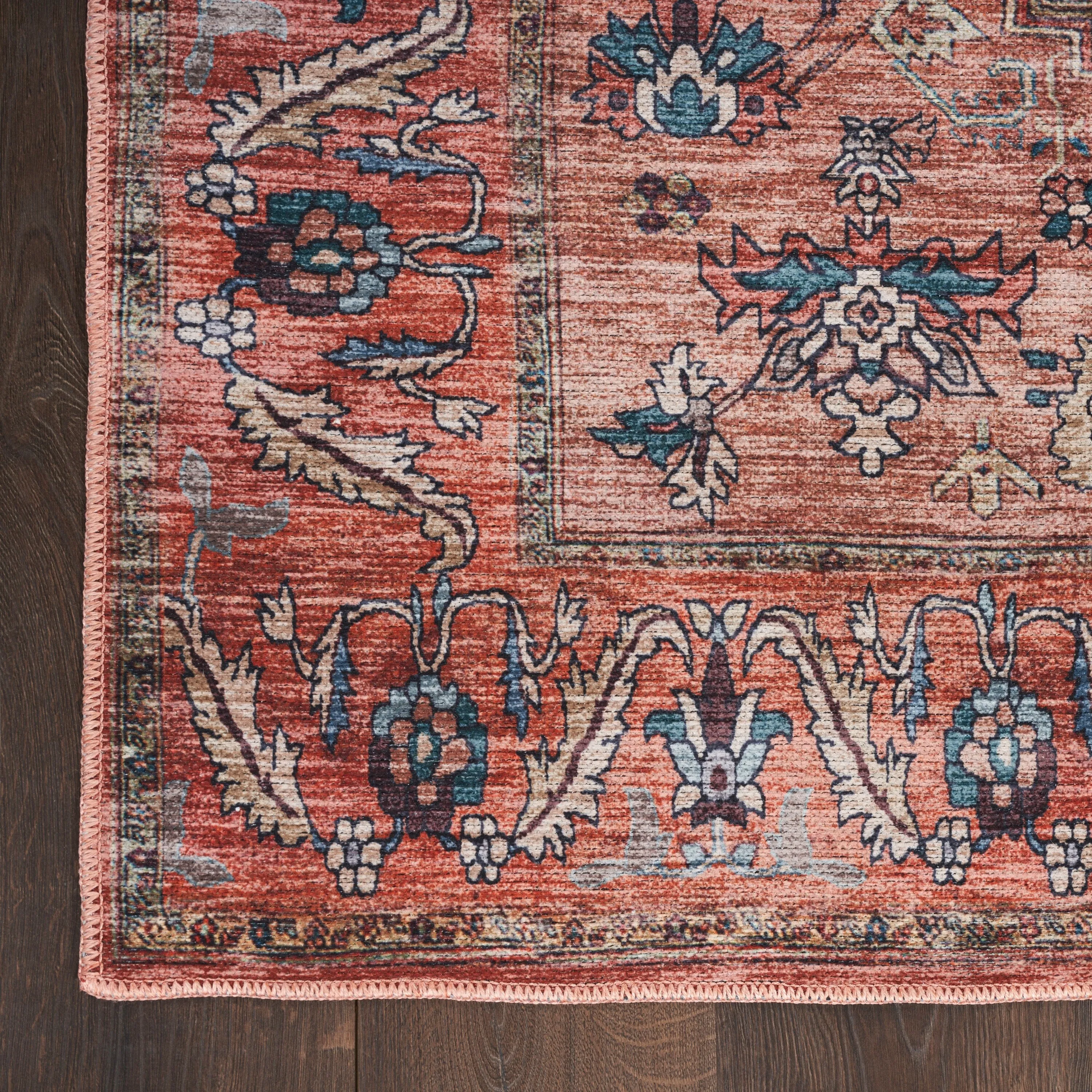 Washable Brilliance Persian Indoor Kitchen & Area Rug