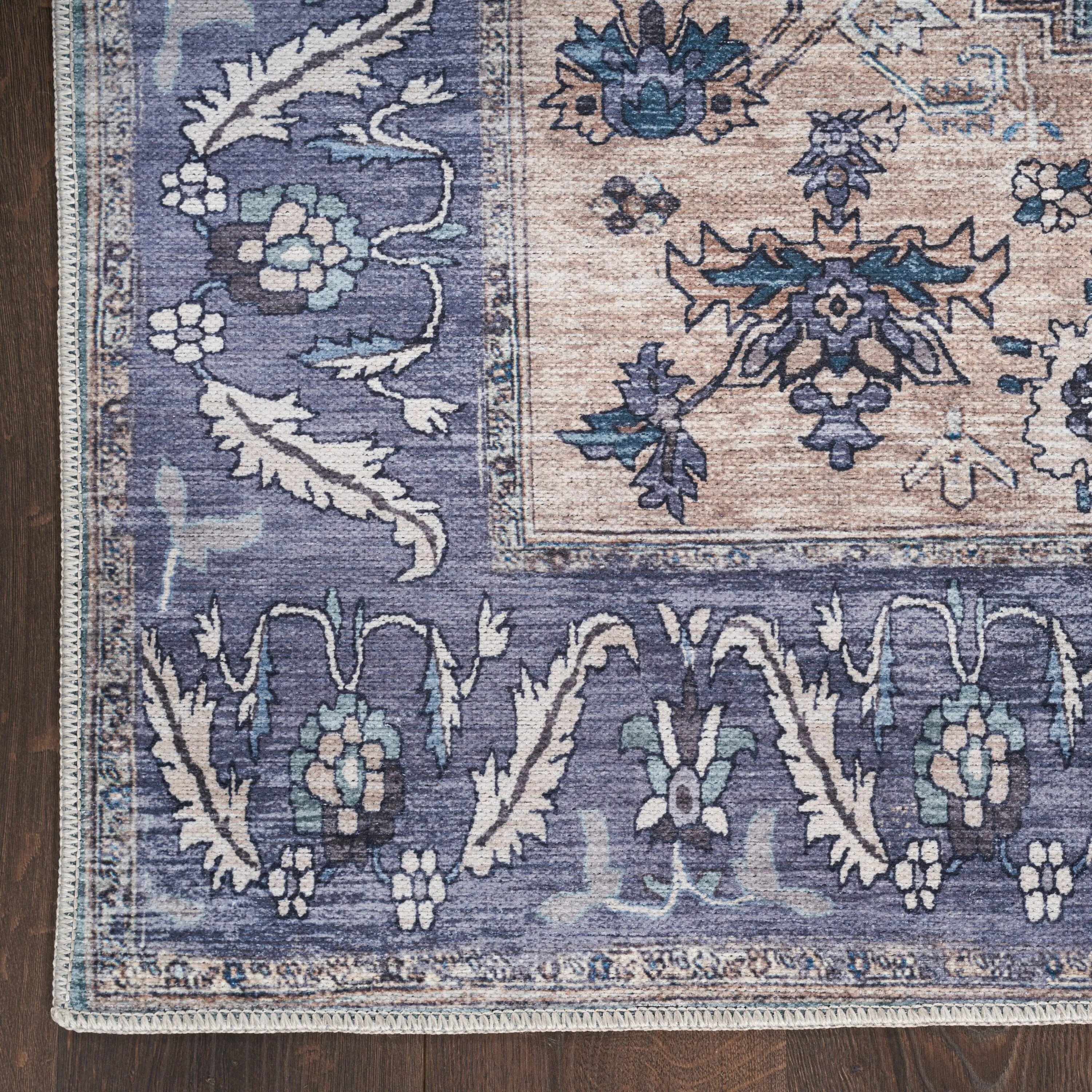 Washable Brilliance Persian Indoor Kitchen & Area Rug