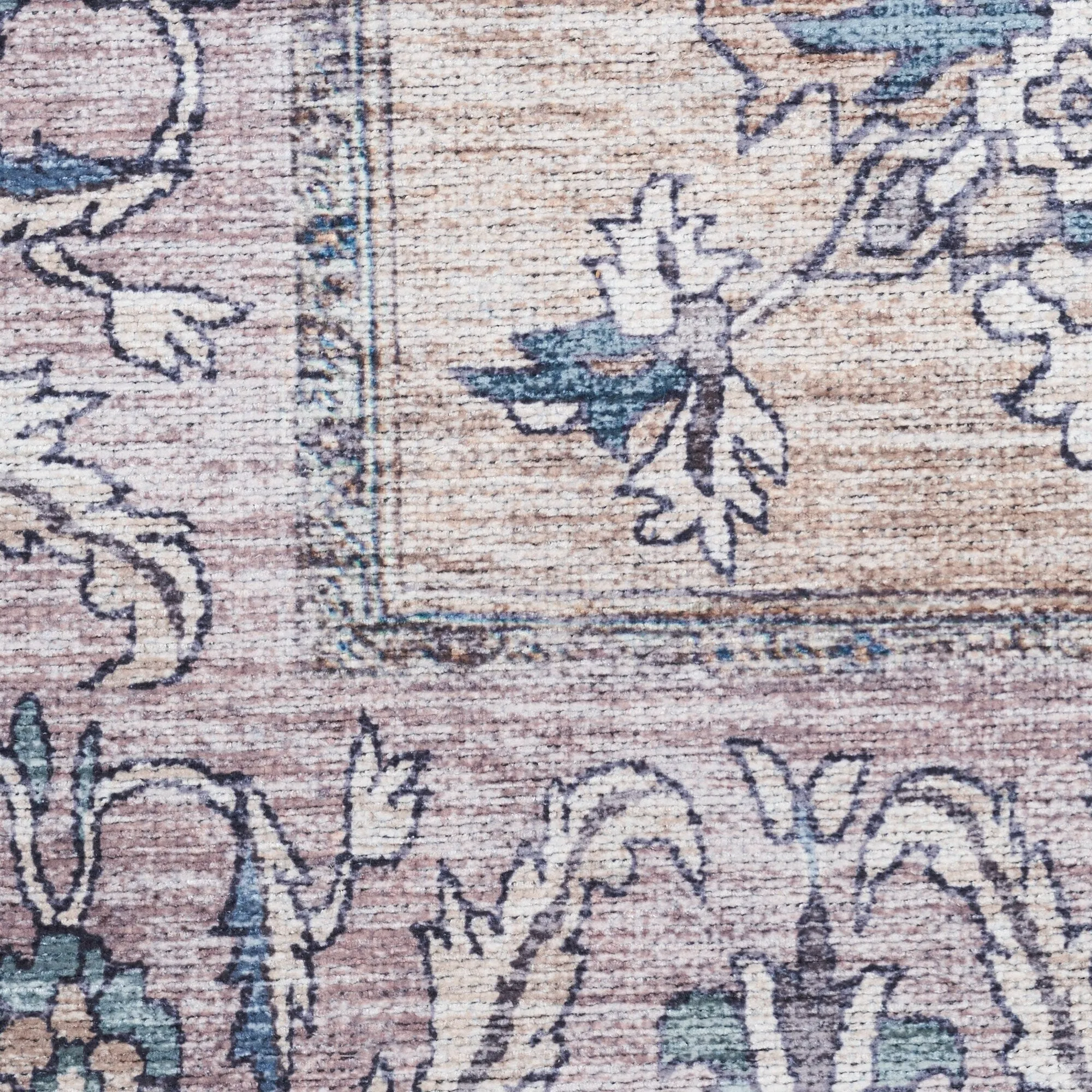 Washable Brilliance Persian Indoor Kitchen & Area Rug
