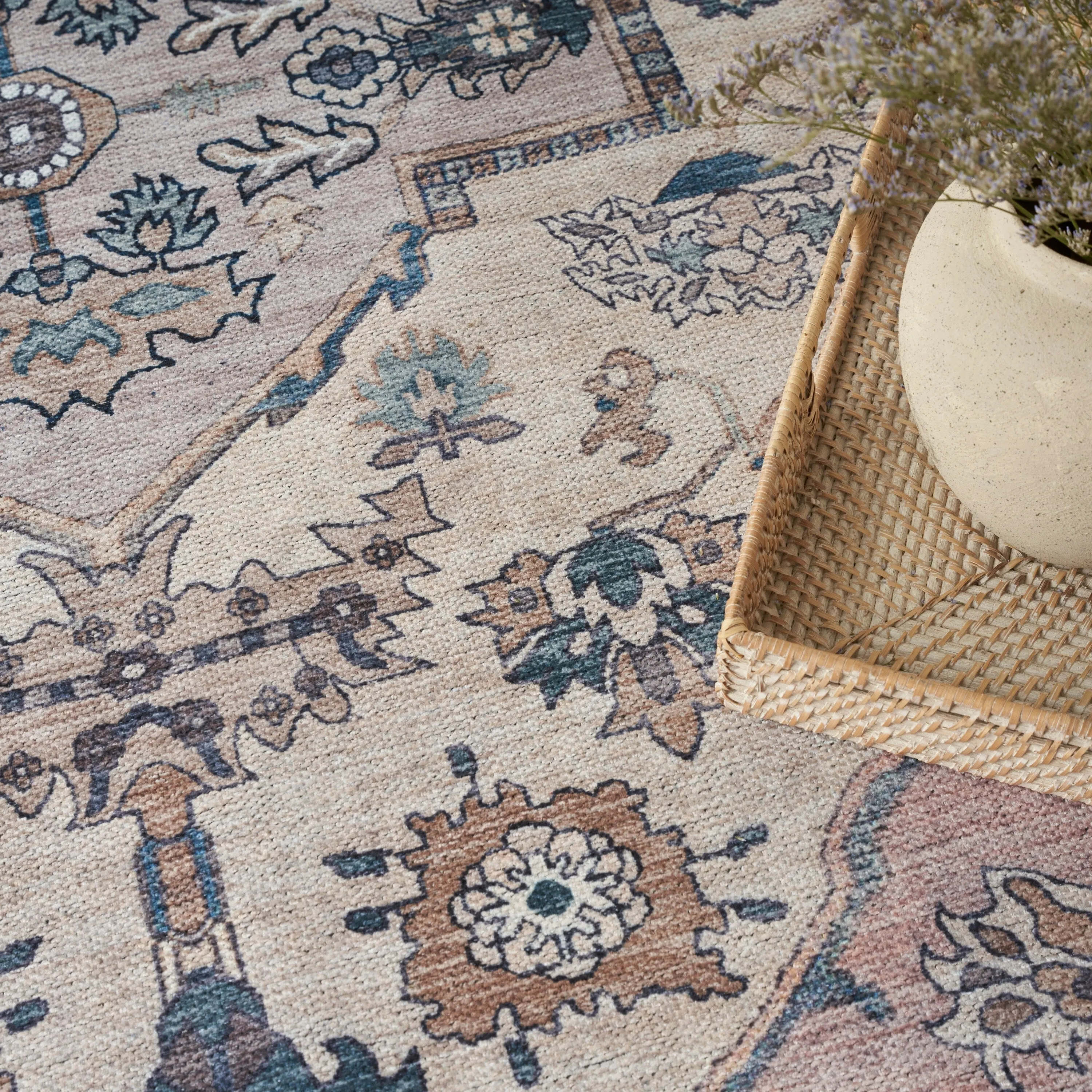 Washable Brilliance Persian Indoor Kitchen & Area Rug
