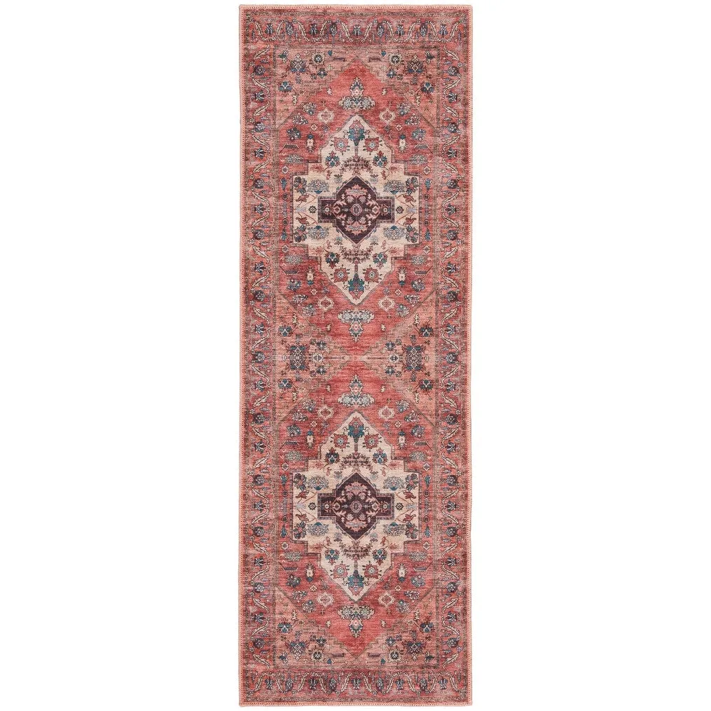 Washable Brilliance Persian Indoor Kitchen & Area Rug