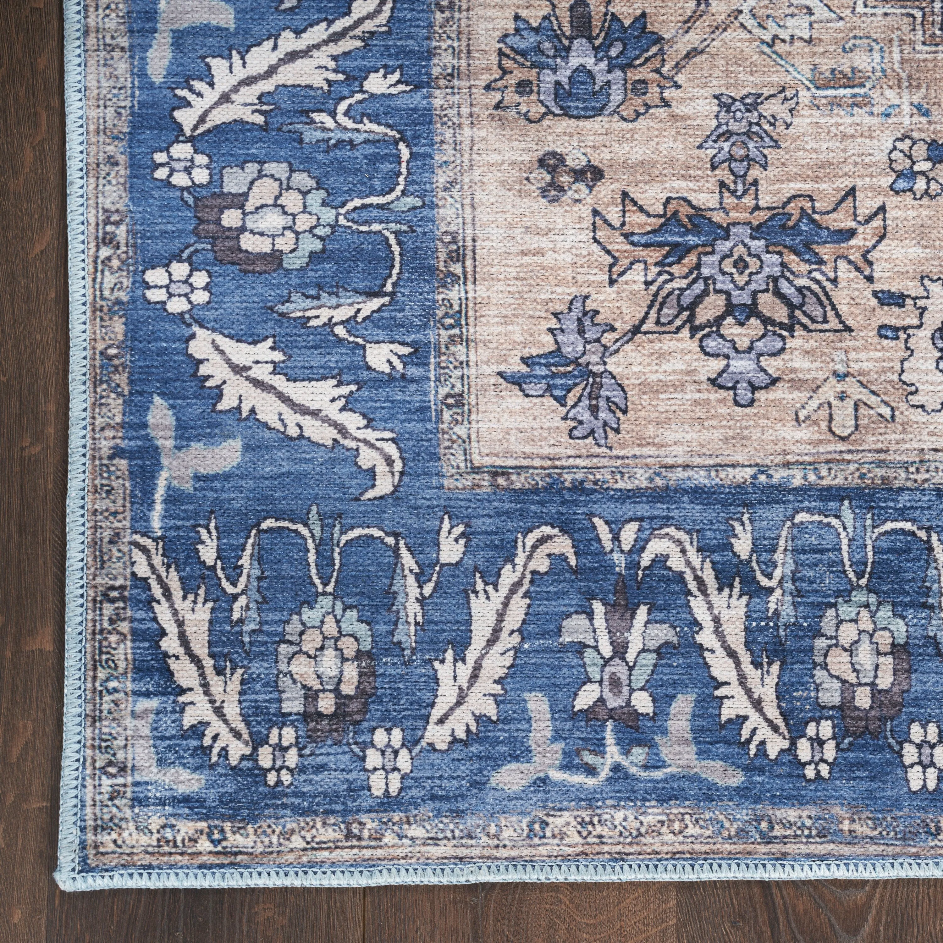 Washable Brilliance Persian Indoor Kitchen & Area Rug