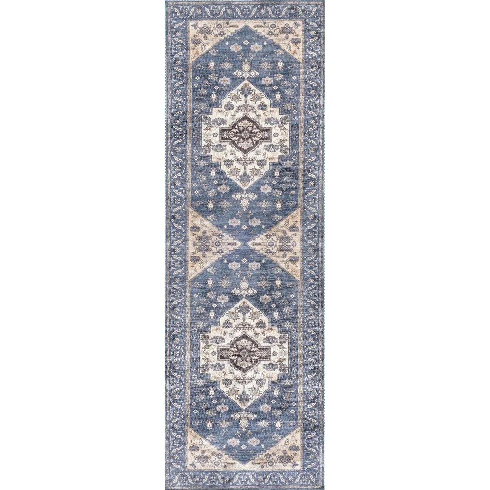 Washable Brilliance Persian Indoor Kitchen & Area Rug