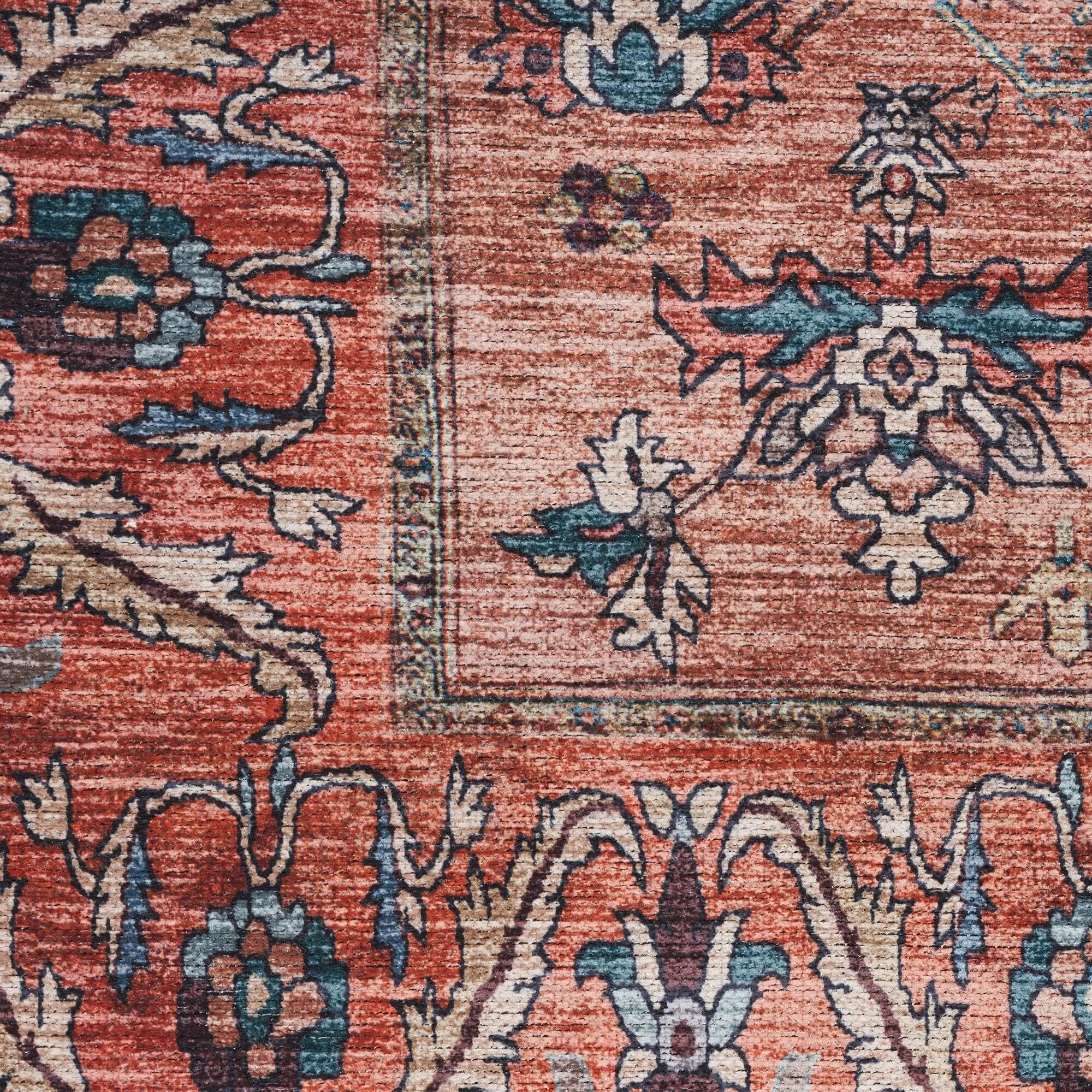 Washable Brilliance Persian Indoor Kitchen & Area Rug