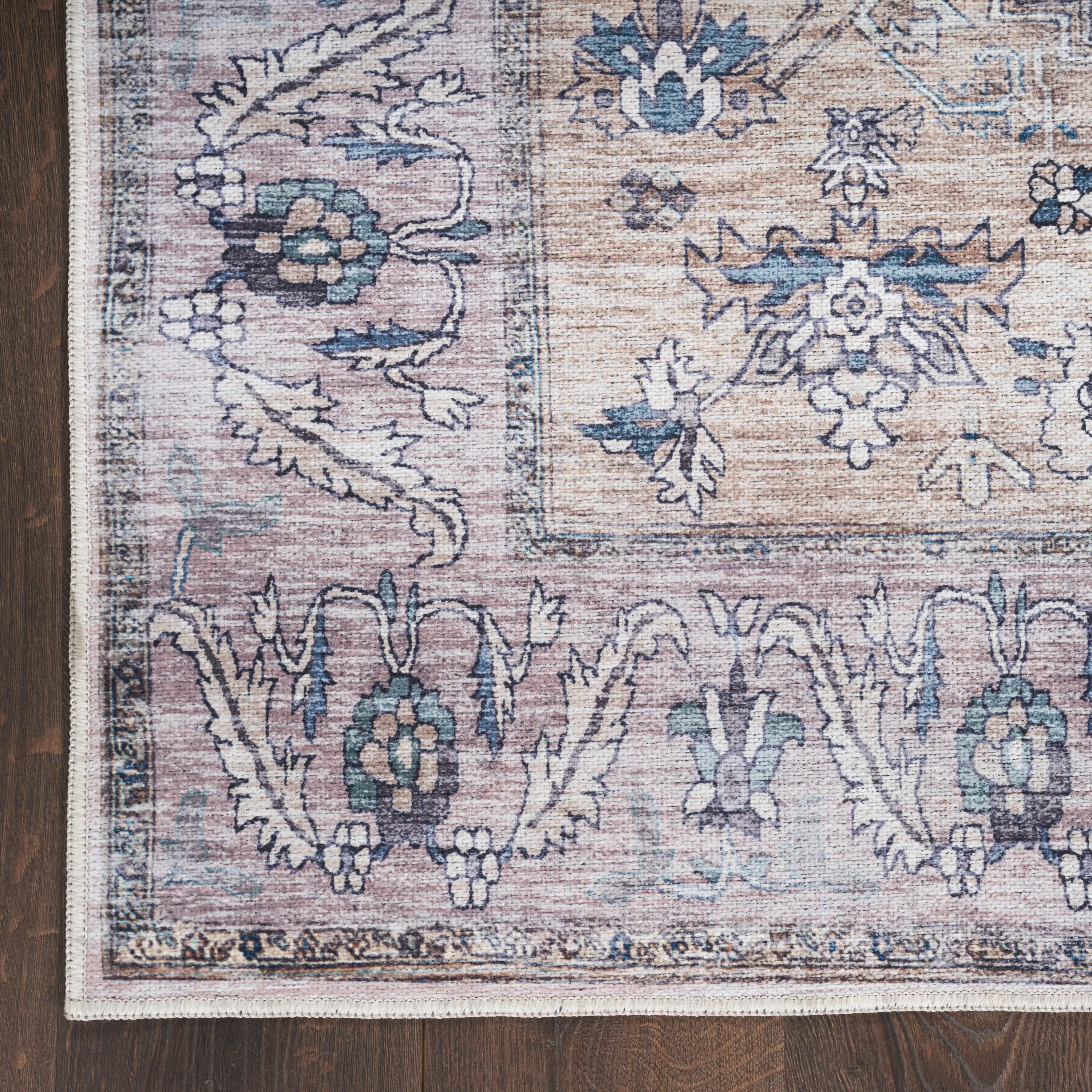 Washable Brilliance Persian Indoor Kitchen & Area Rug
