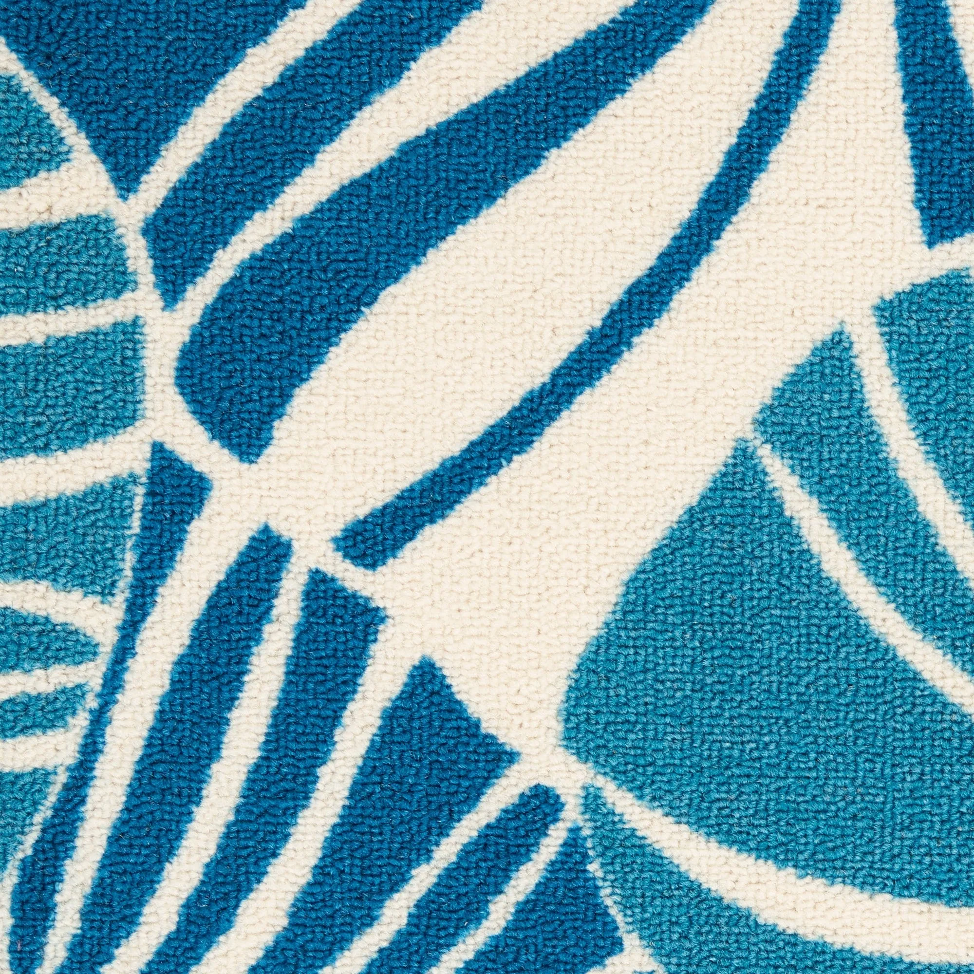 Waverly Sun N' Shade Modern Botanical Indoor/Outdoor Area Rug
