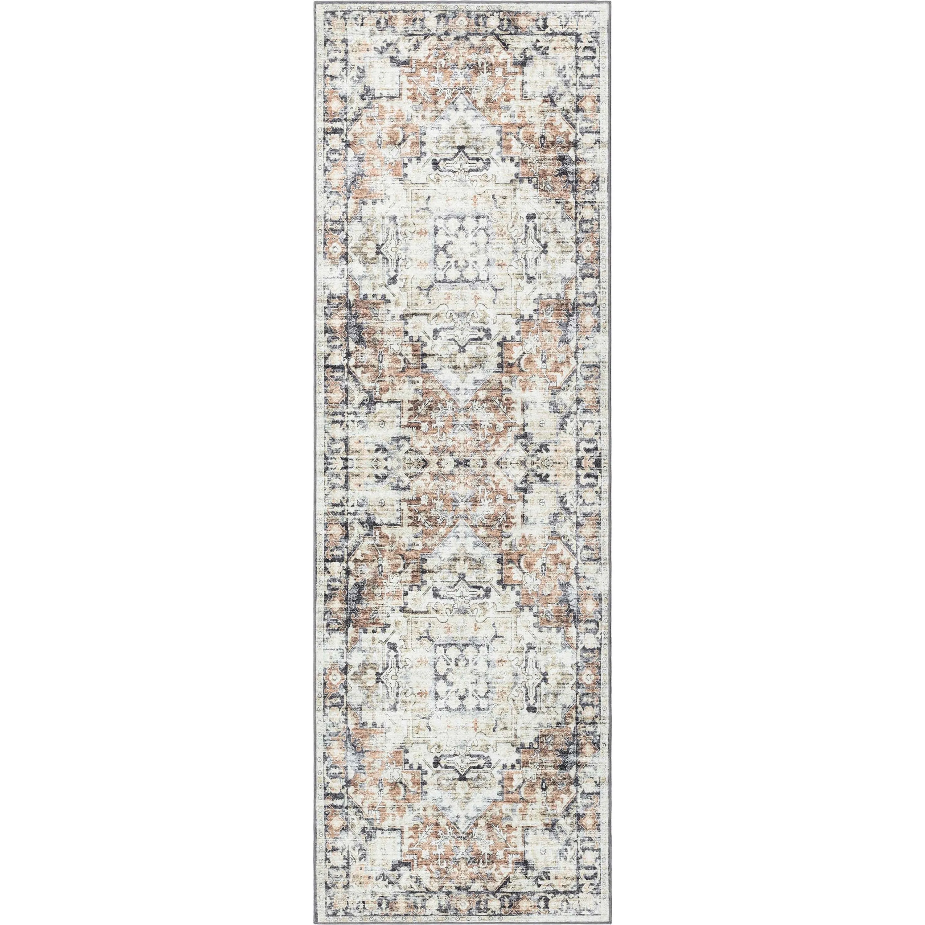 Well Woven Elle Basics Rendezvous Vintage Medallion Washable Rug